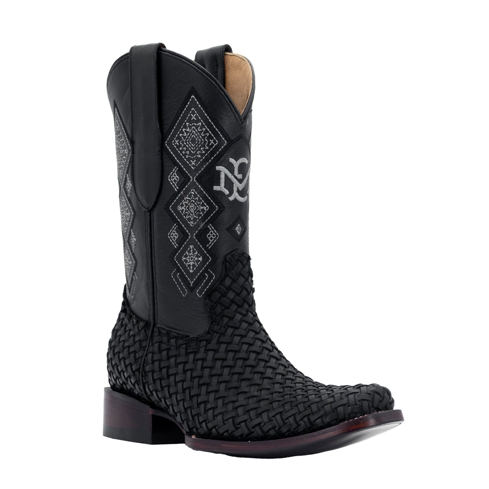 Bota Vaquera Dubai Petatillo Negro