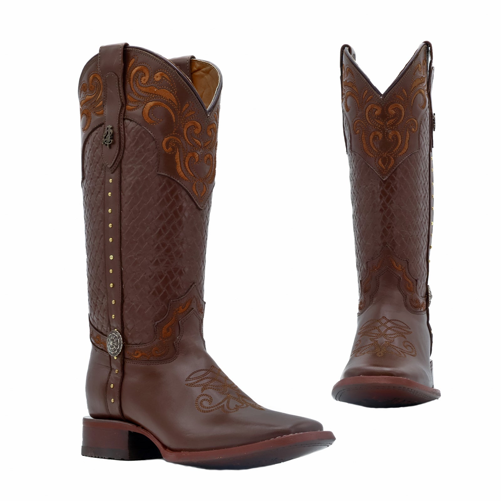 Bota vaquera para dama de piel modelo Montana