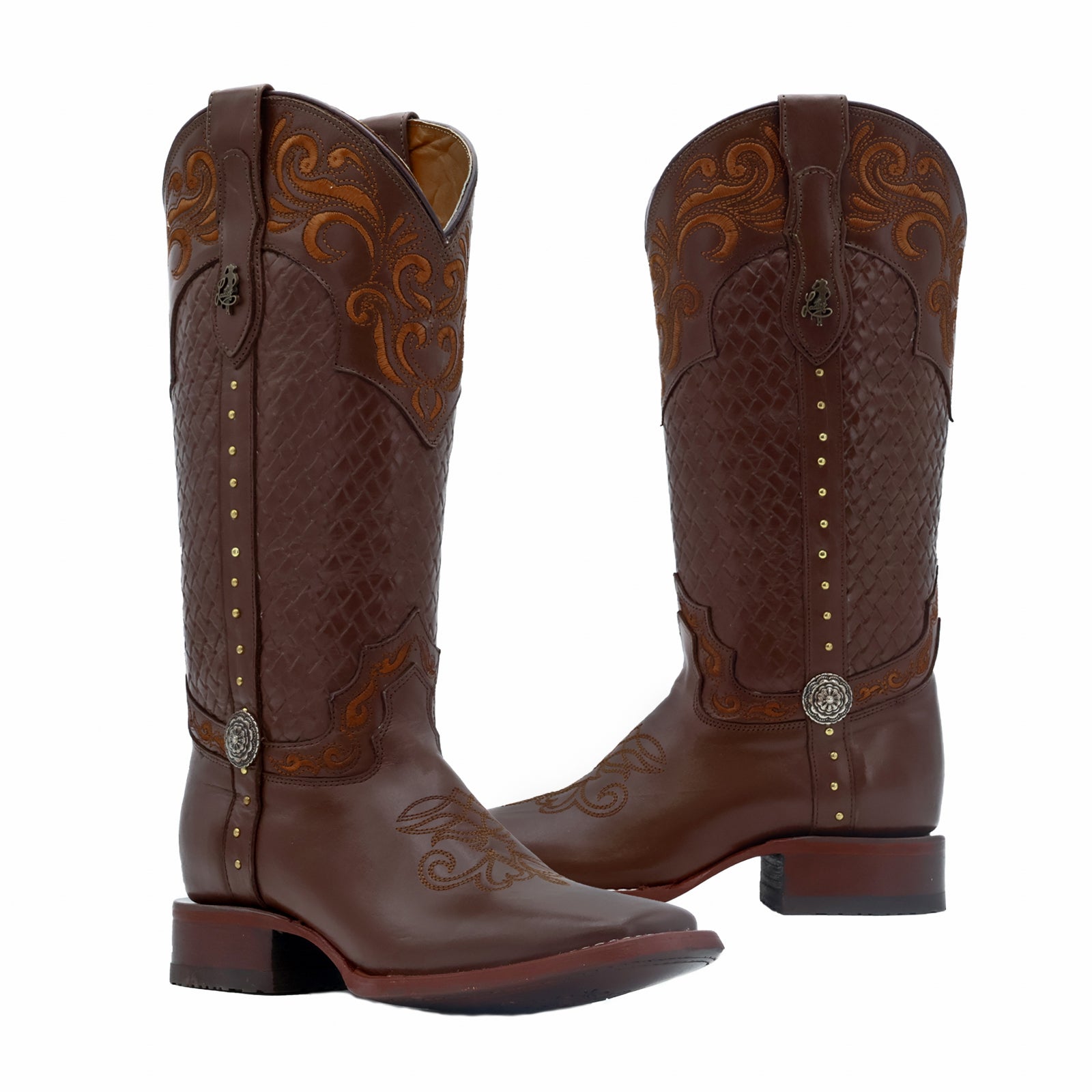 Bota vaquera para dama de piel modelo Montana