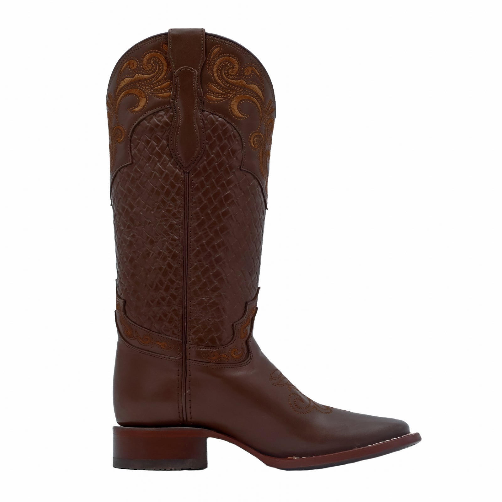 Bota vaquera para dama de piel modelo Montana