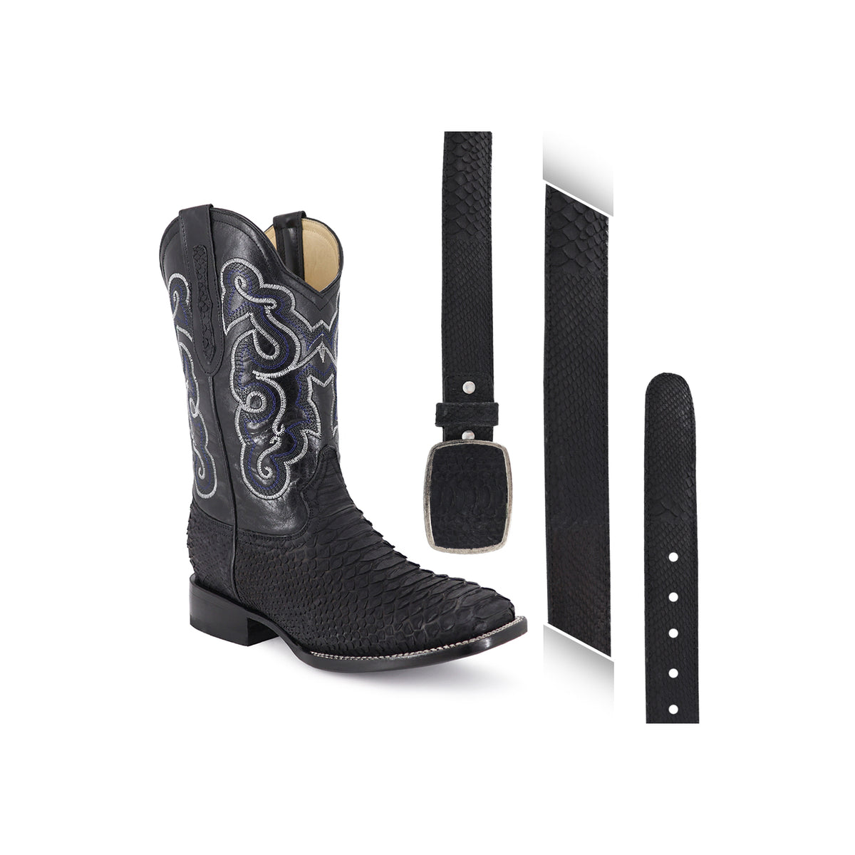 Combo Bota Y Cinto HC A Elegir Bota Bulldog Piton Nobuck Negro – Botas ...