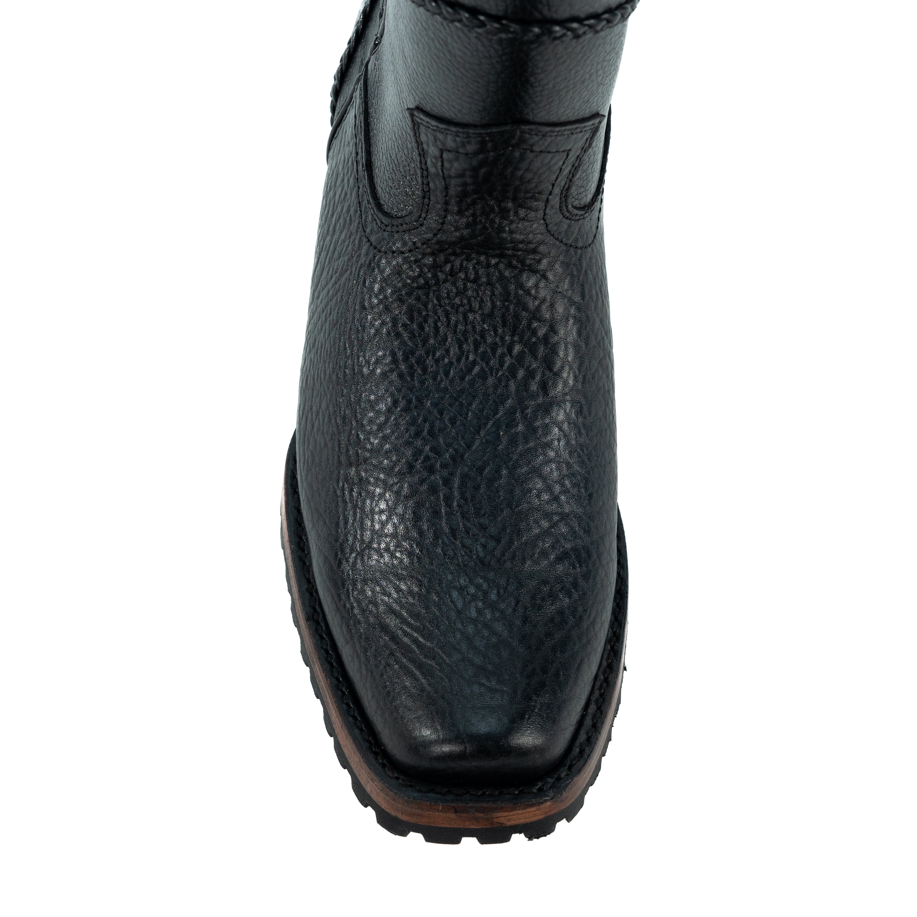 Botin Vaquero Estilo Imperio Bufalo