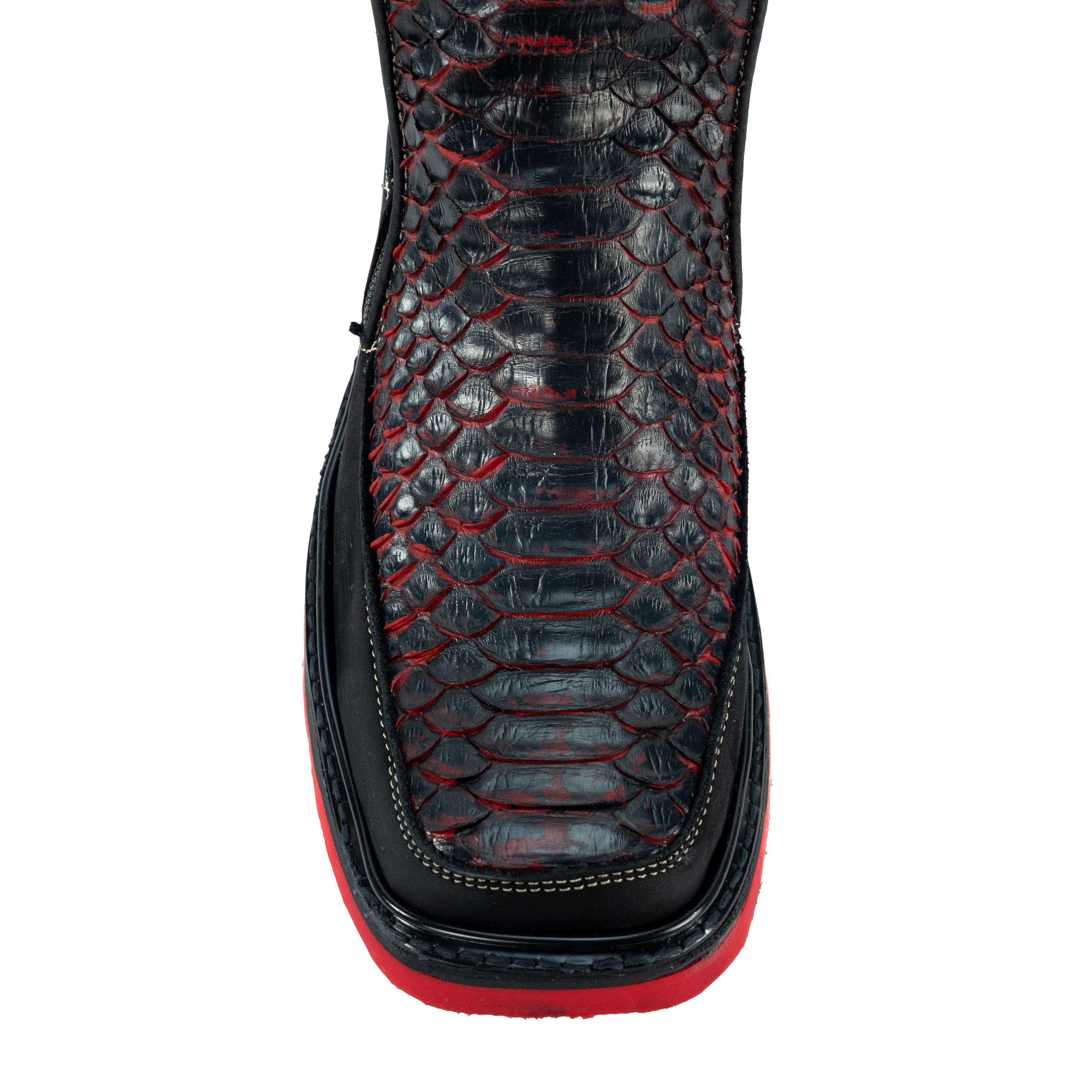 Botin Macho En Piel De Piton