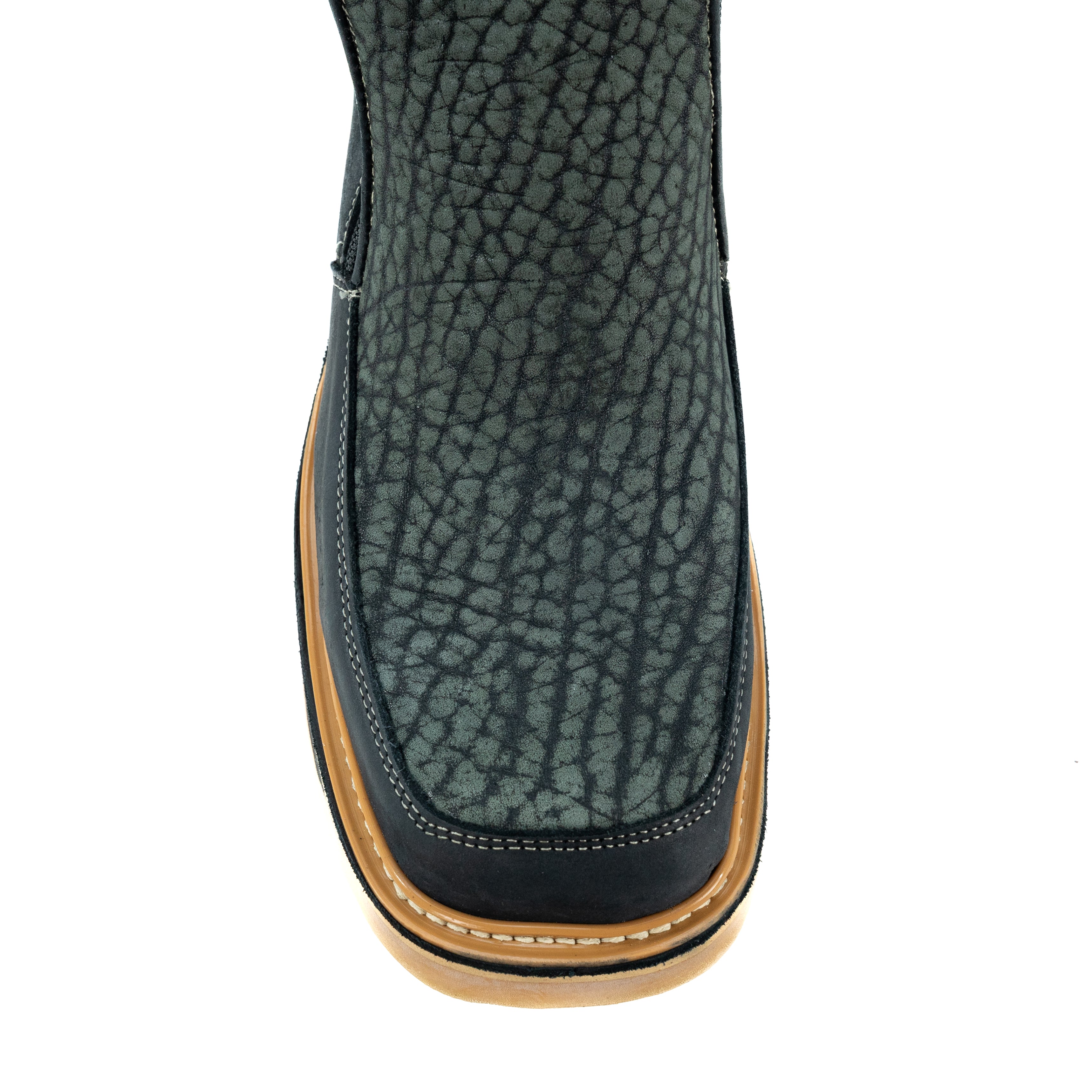 Botin Macho En Piel De Cuello De Toro