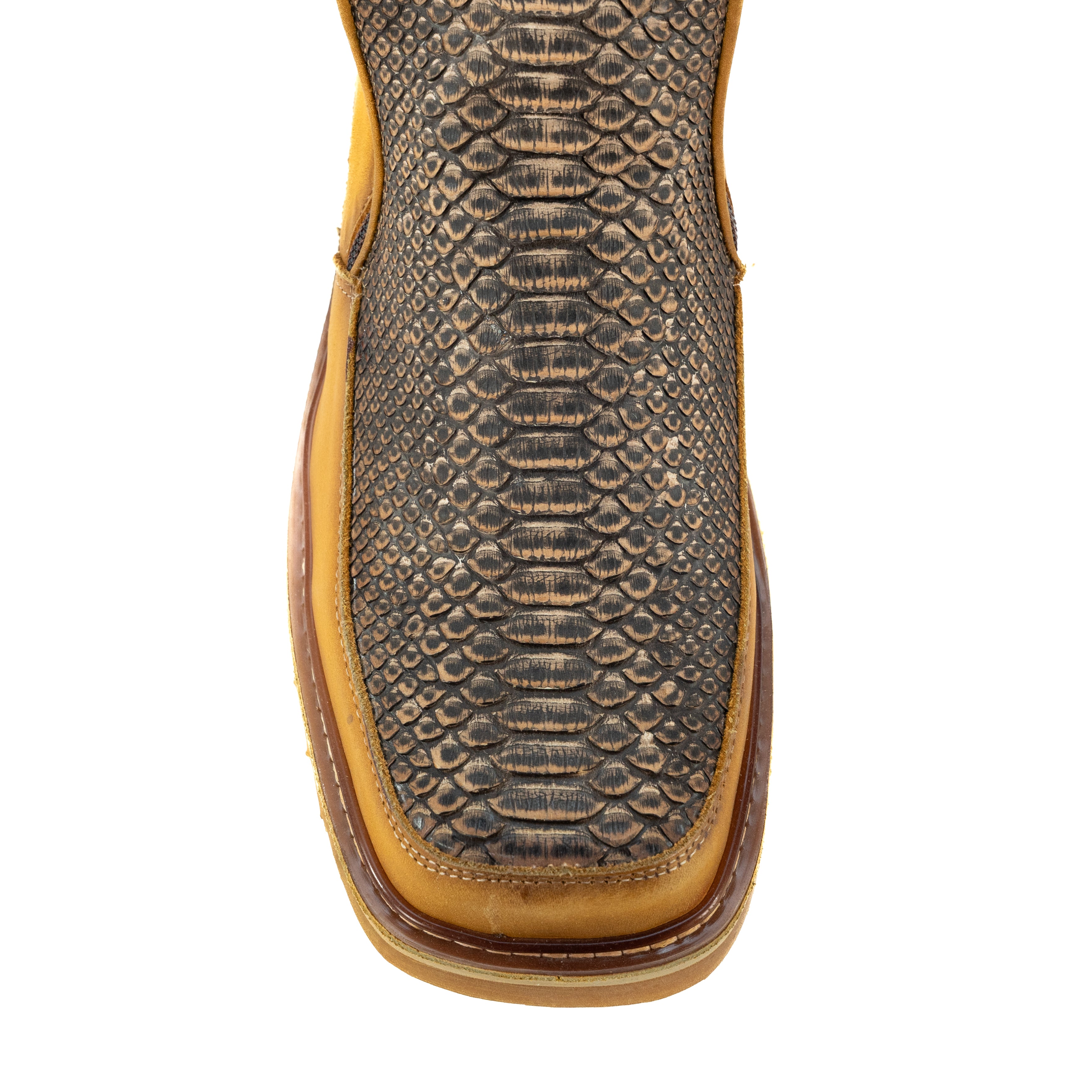 Botin Macho En Piel De Piton