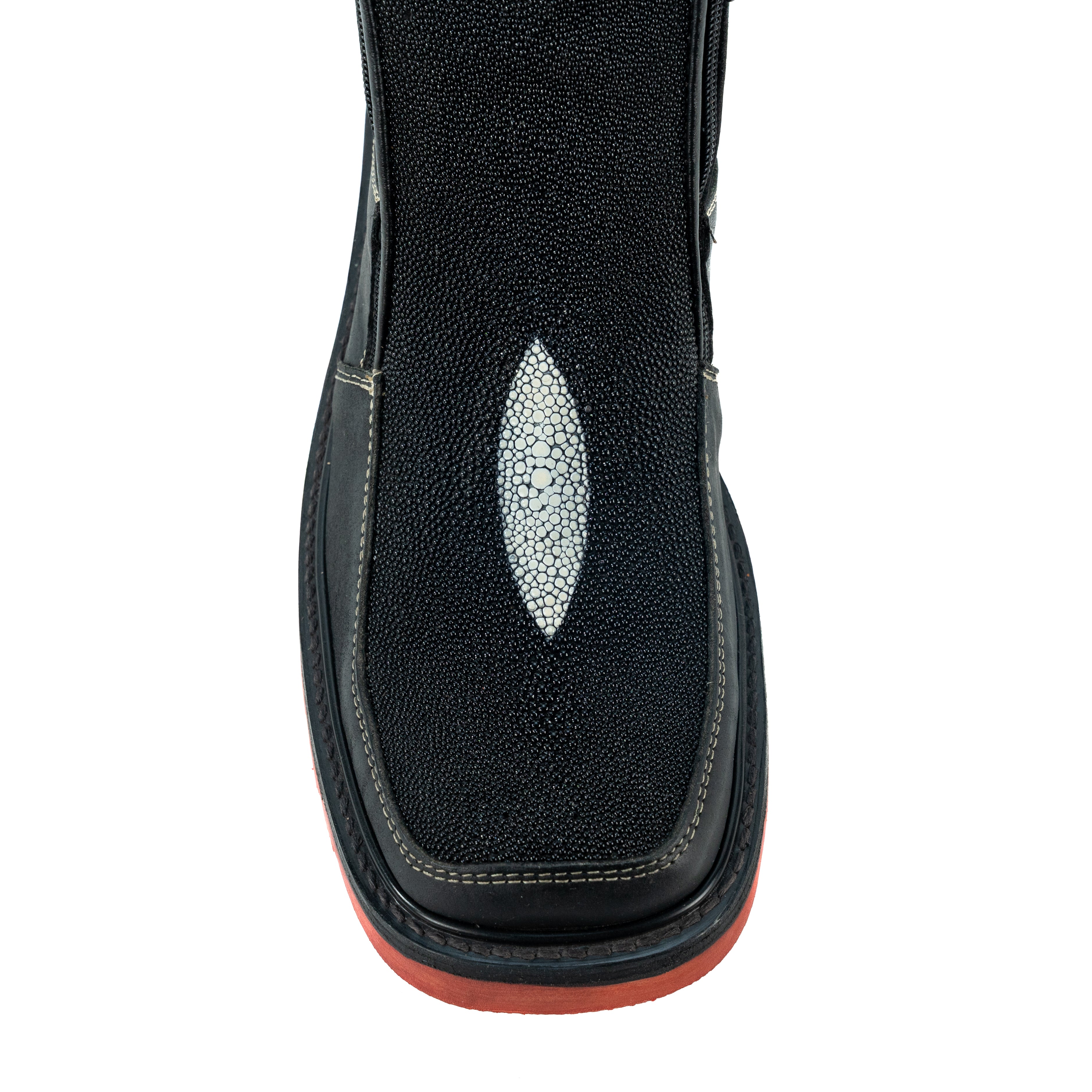 Botin Macho En Piel De Mantarraya