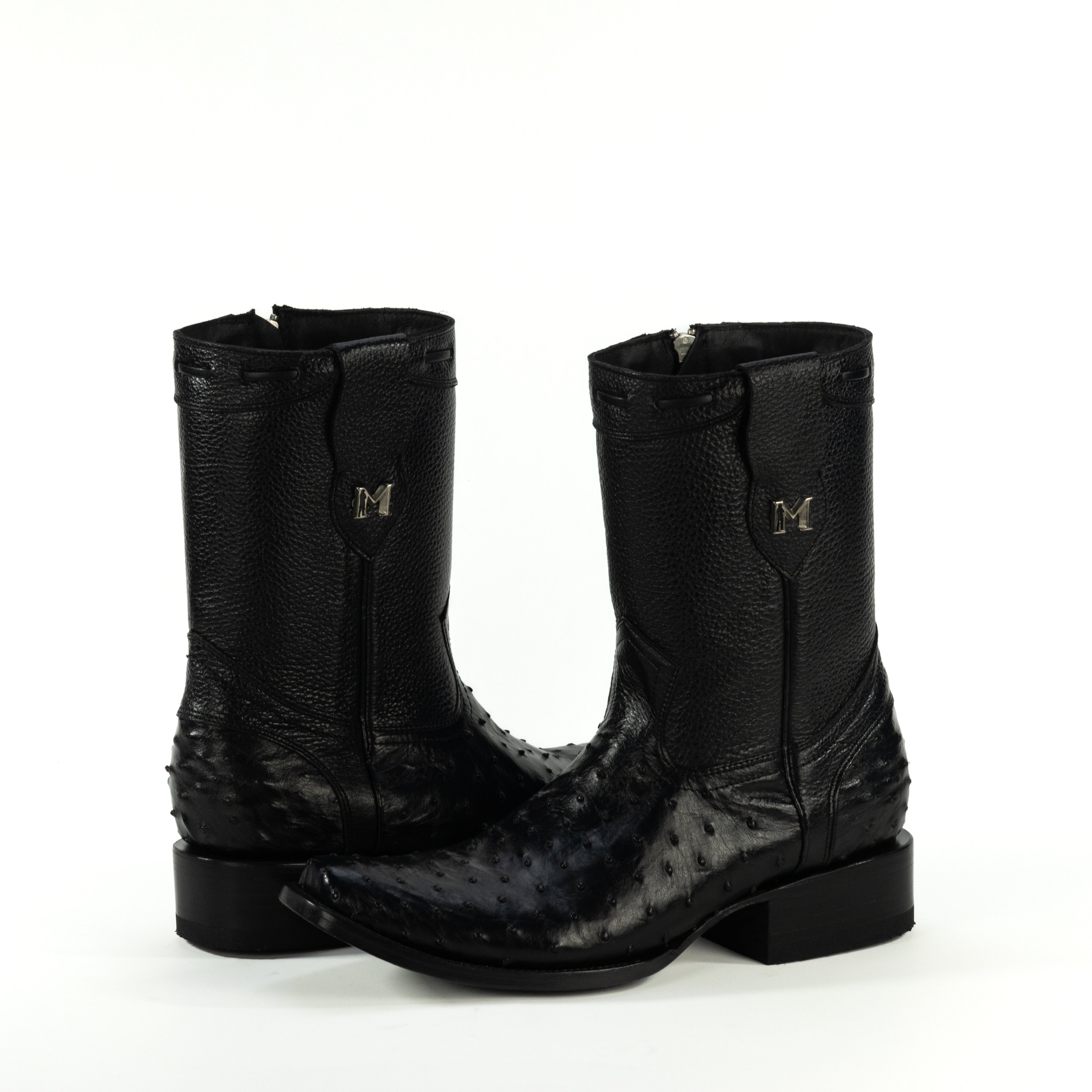 Botin Dylan Piel De Avestruz