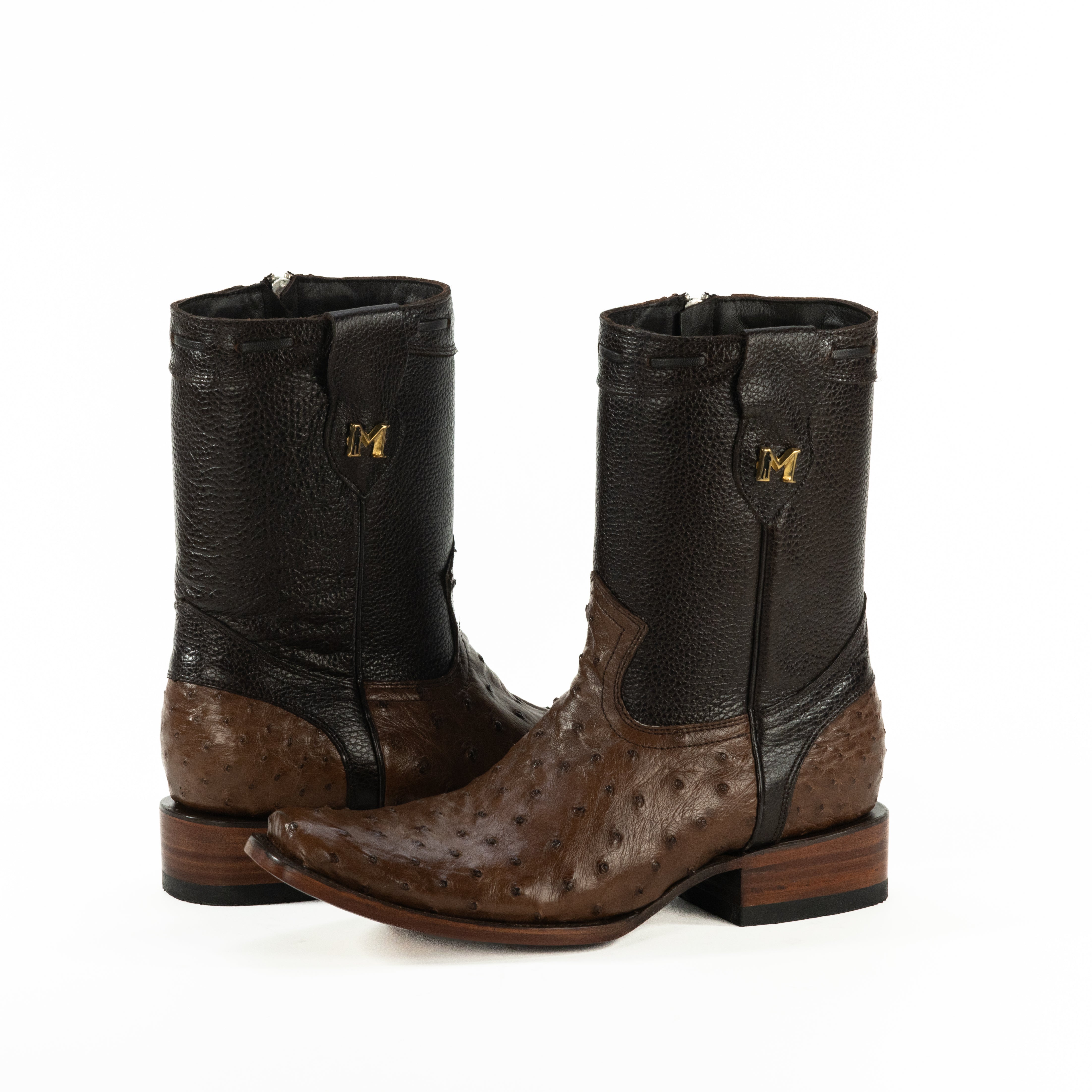 Botin Dylan Piel De Avestruz