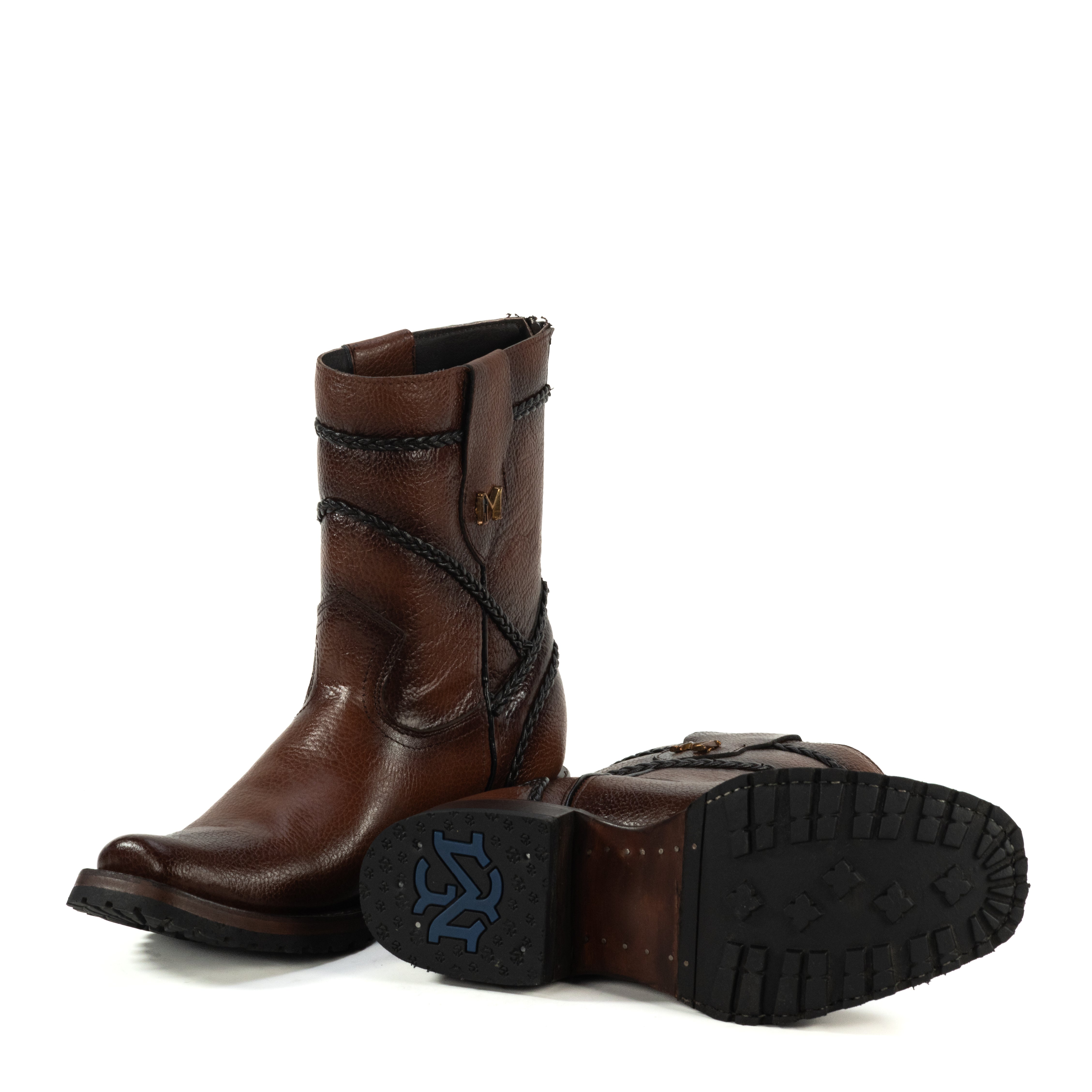 Botin Vaquero Estilo Imperio