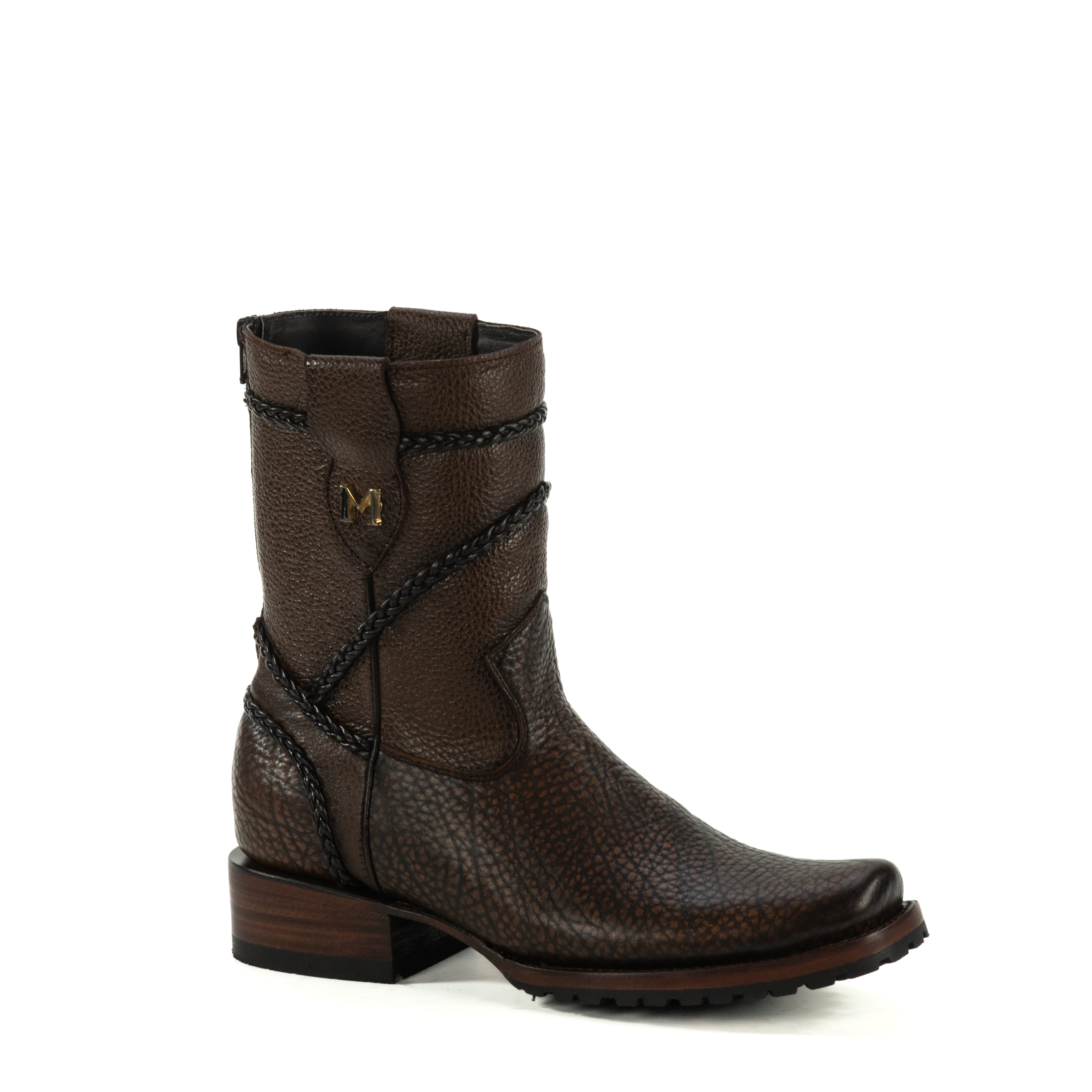 Botin Vaquero Estilo Imperio Bufalo