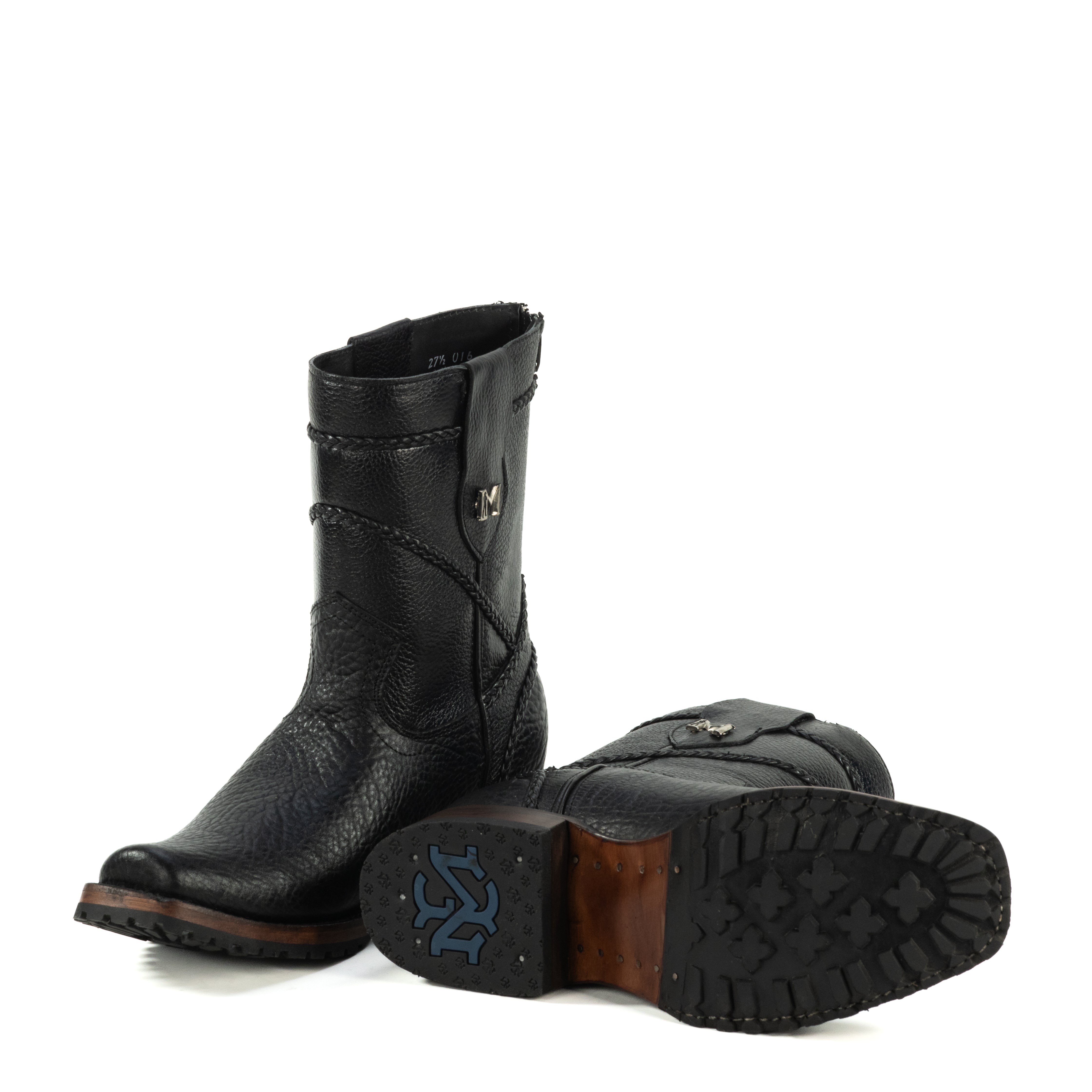 Botin Vaquero Estilo Imperio Bufalo