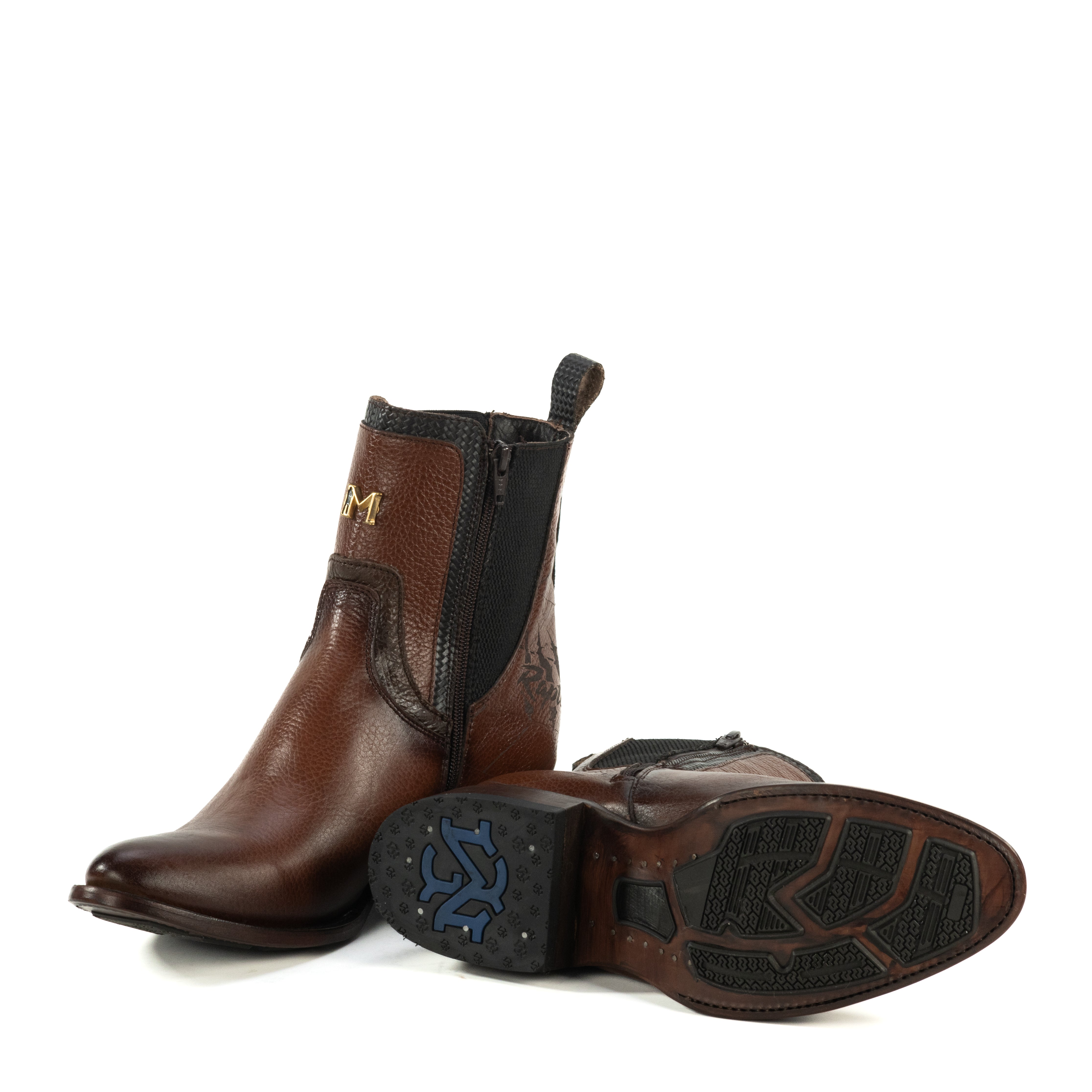 Botin Raptor En Piel De Res