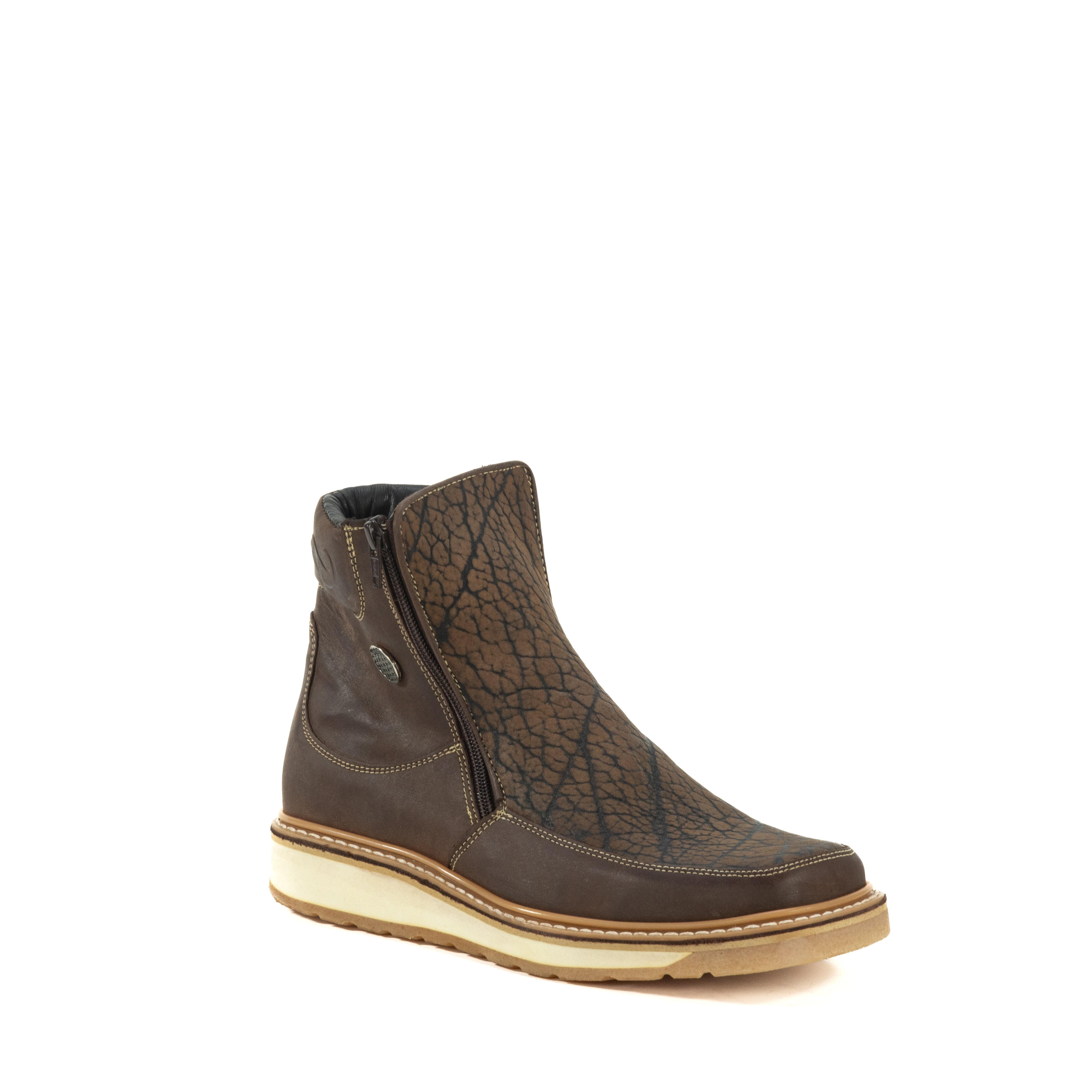 Botin Macho En Piel De Cuello De Toro