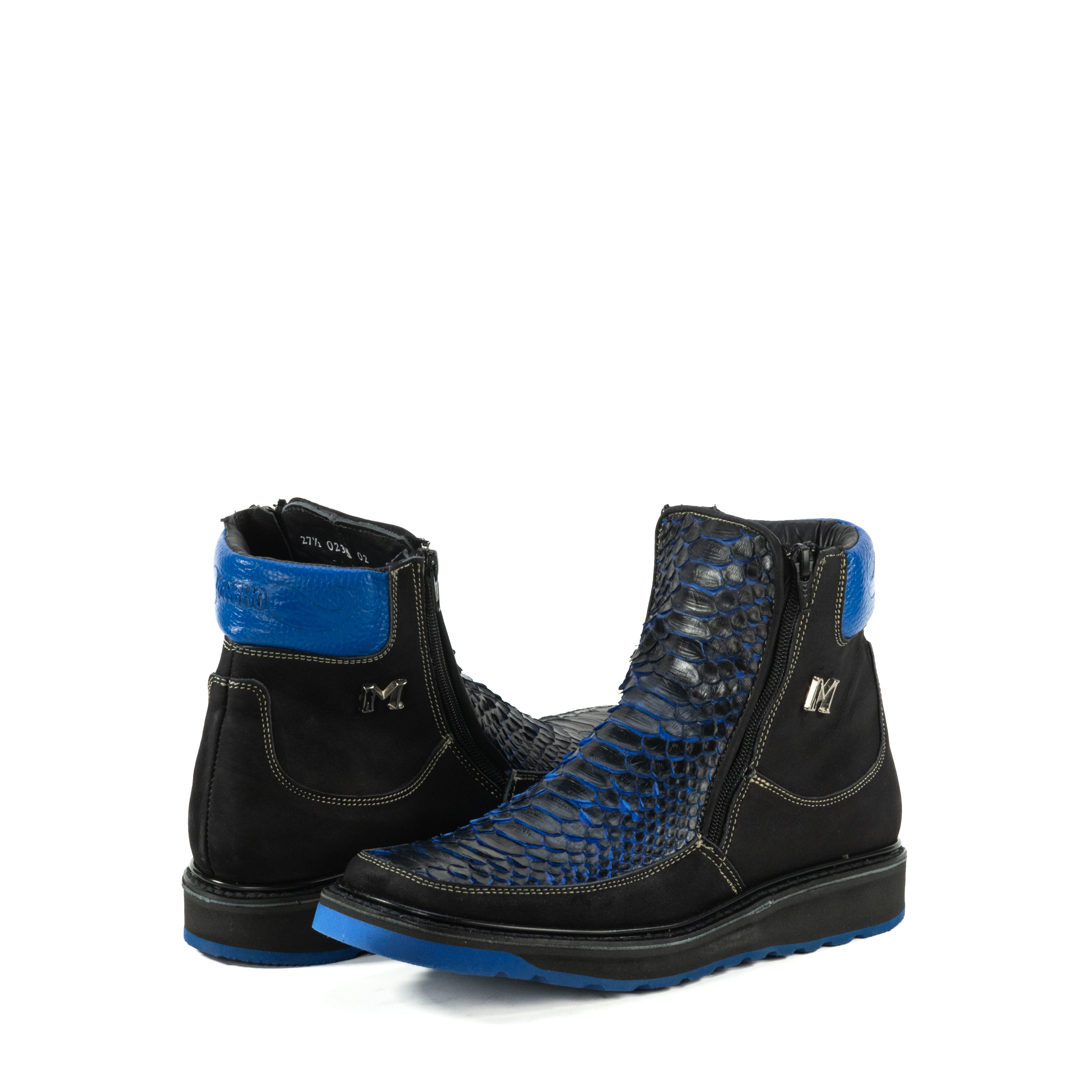 Botin Macho En Piel De Piton