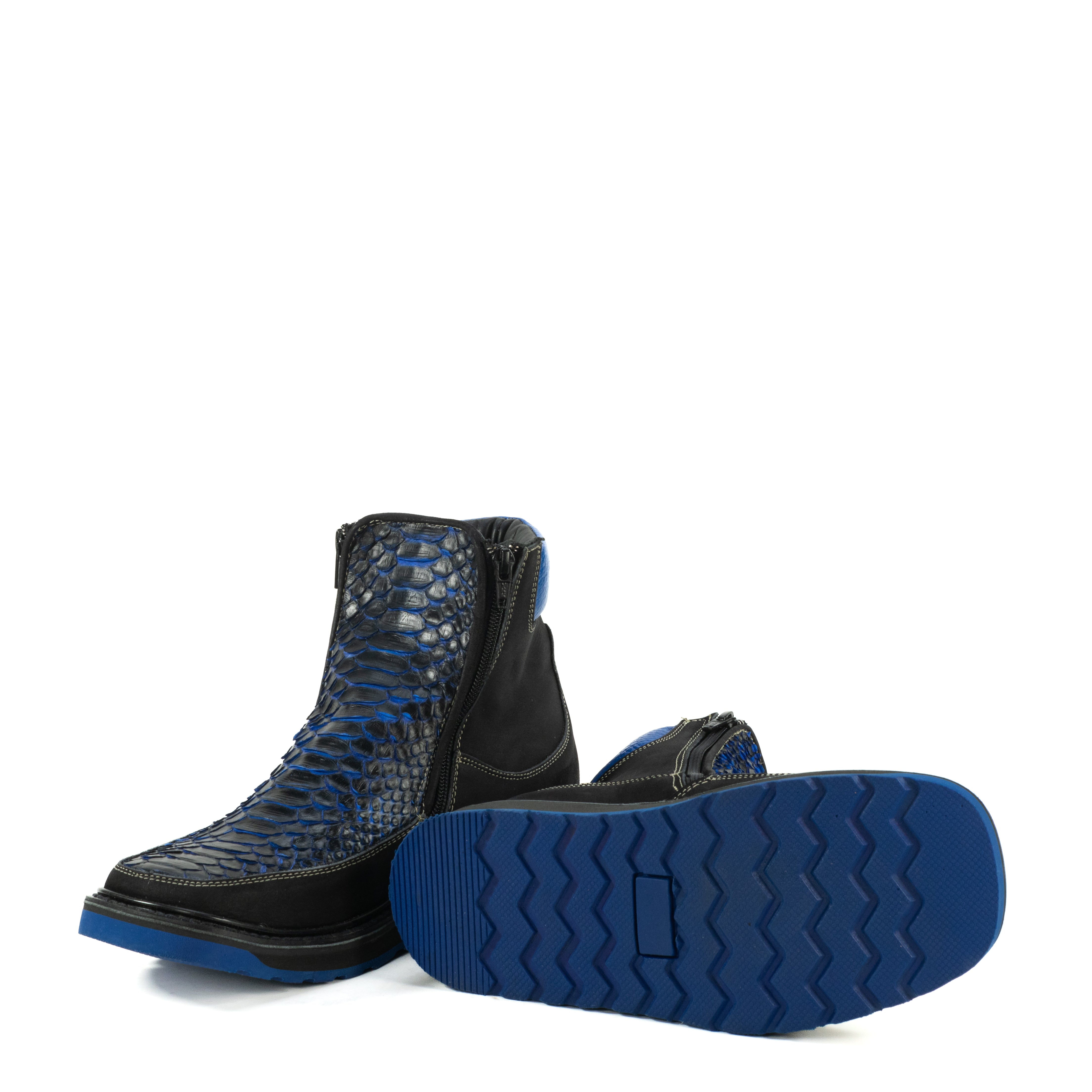 Botin Macho En Piel De Piton