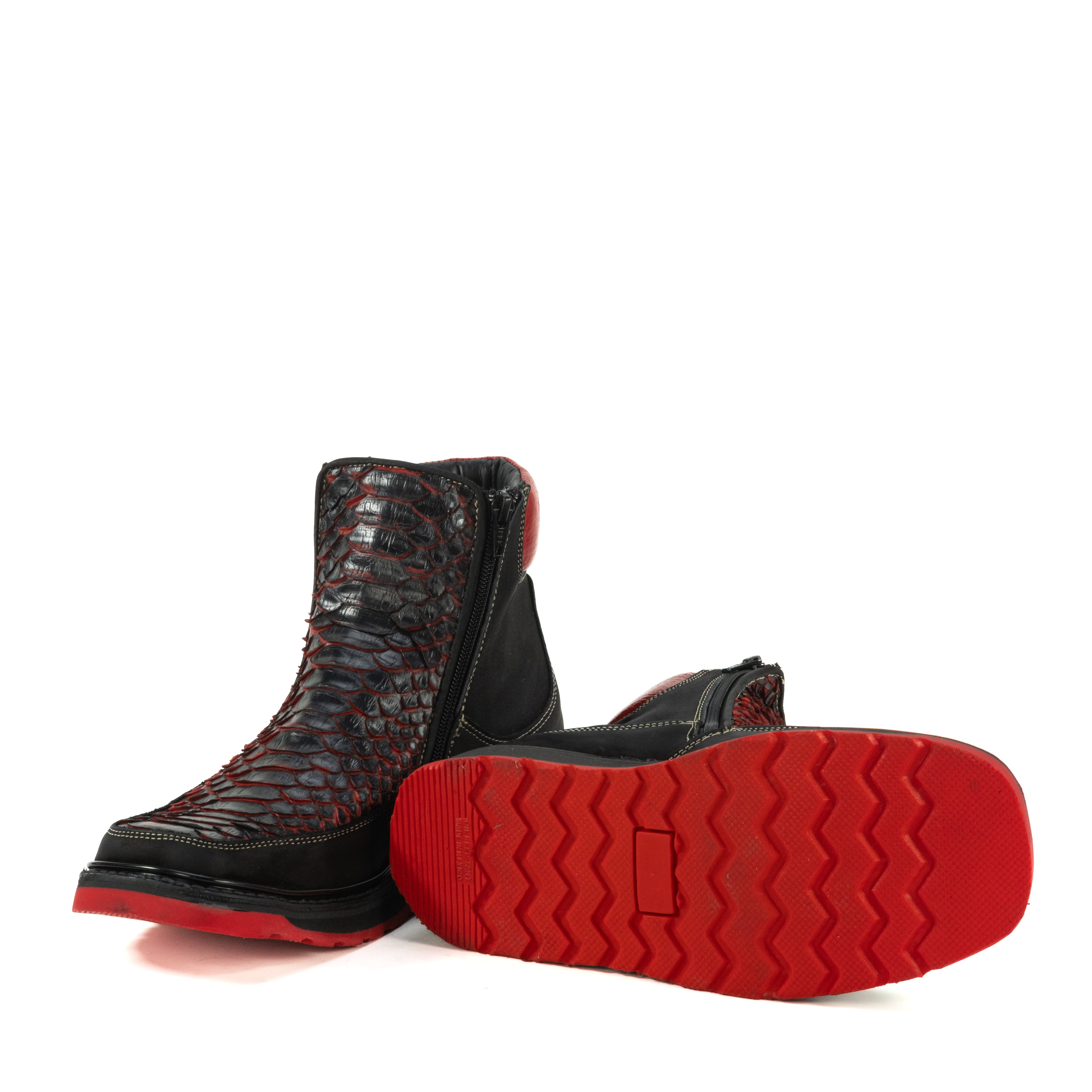 Botin Macho En Piel De Piton