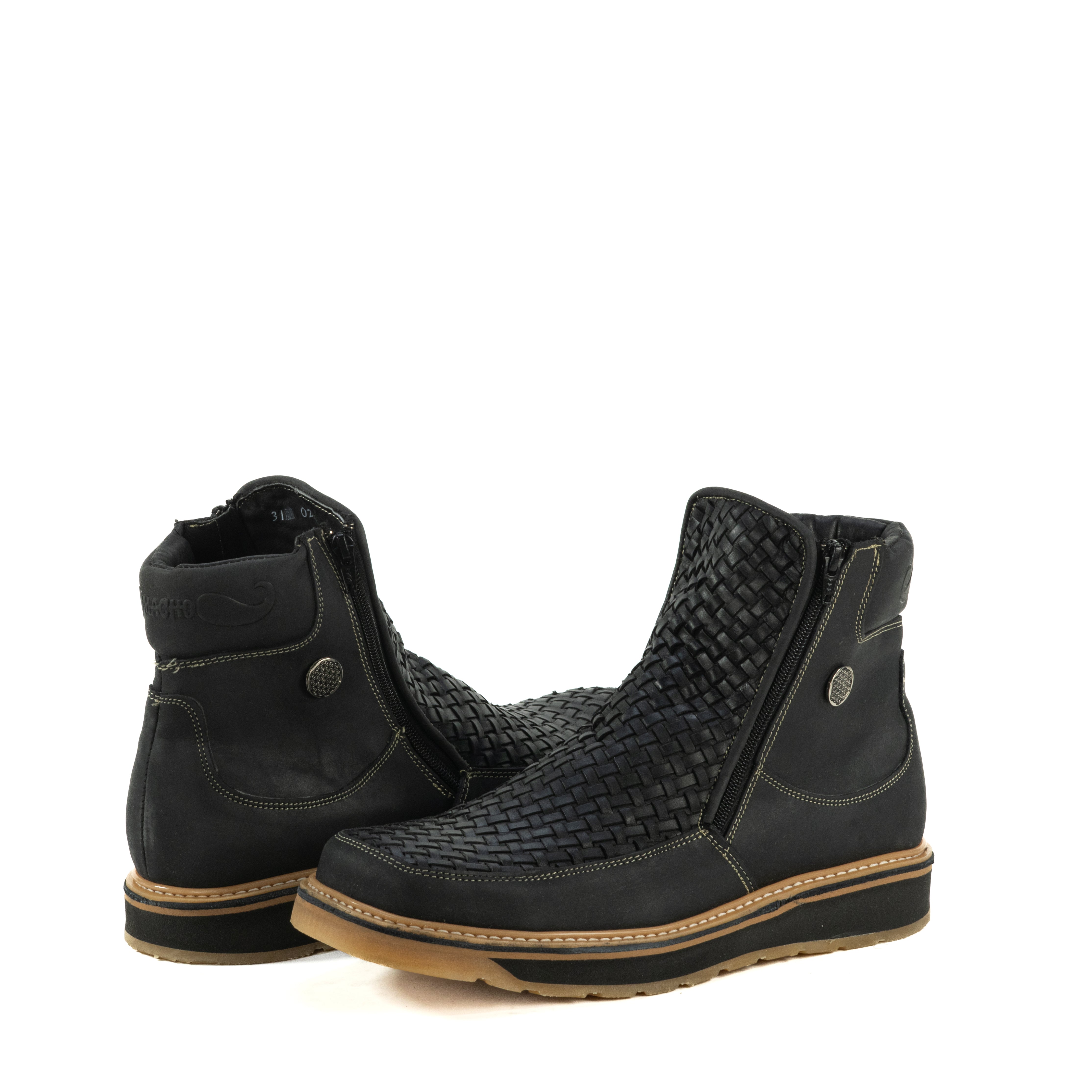 Botin Macho En Piel De Res Petatillo