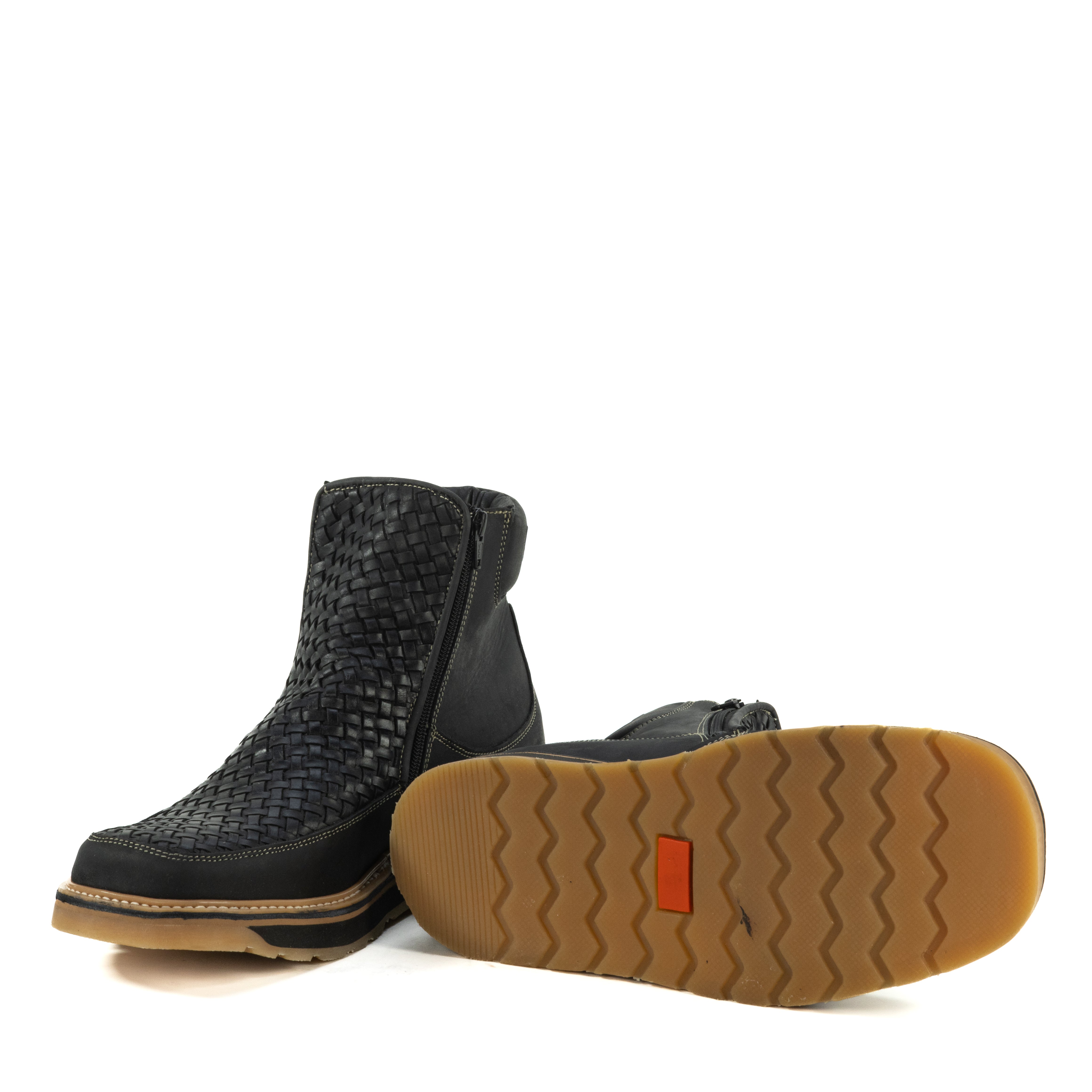 Botin Macho En Piel De Res Petatillo