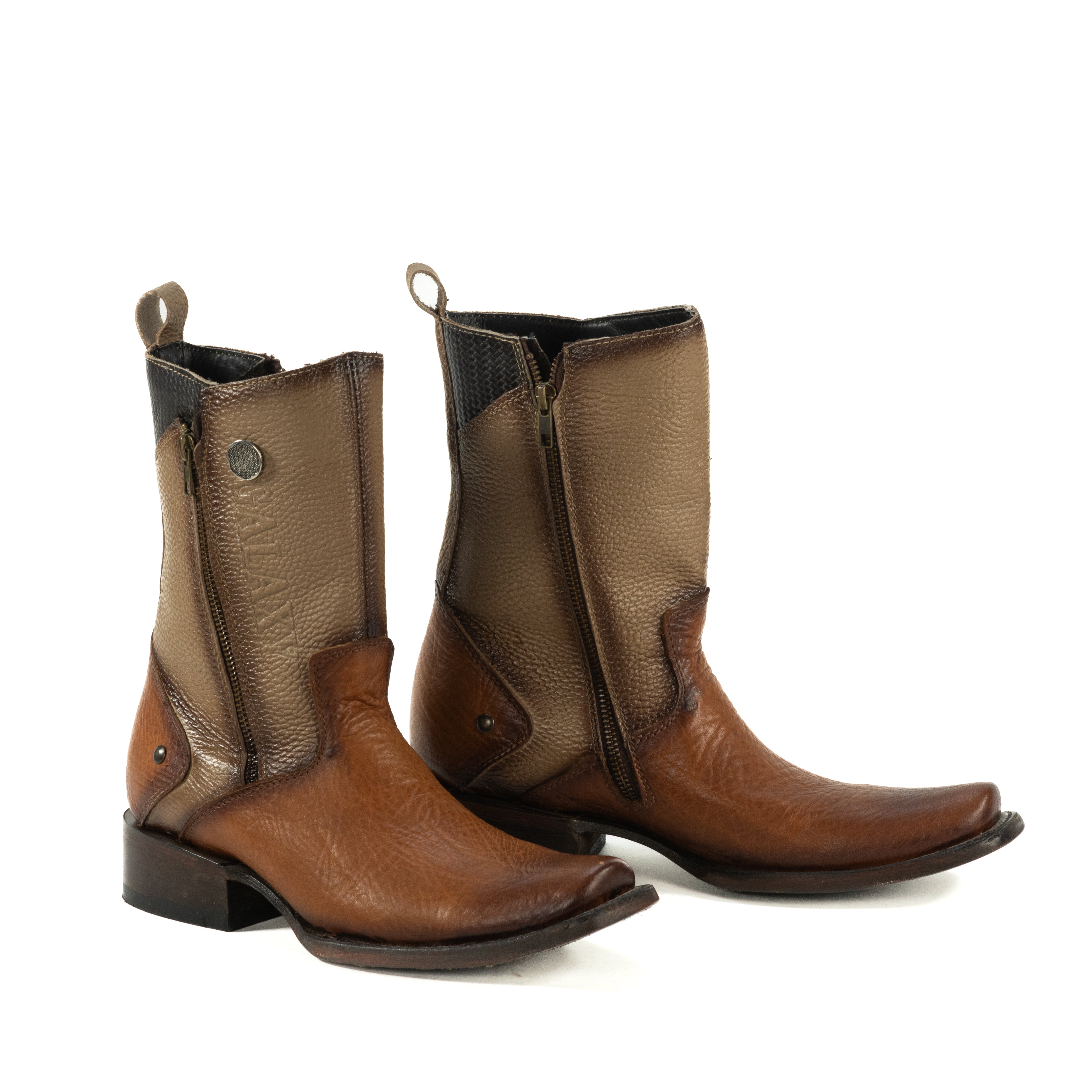 Botin Galaxy En Piel De Bufalo