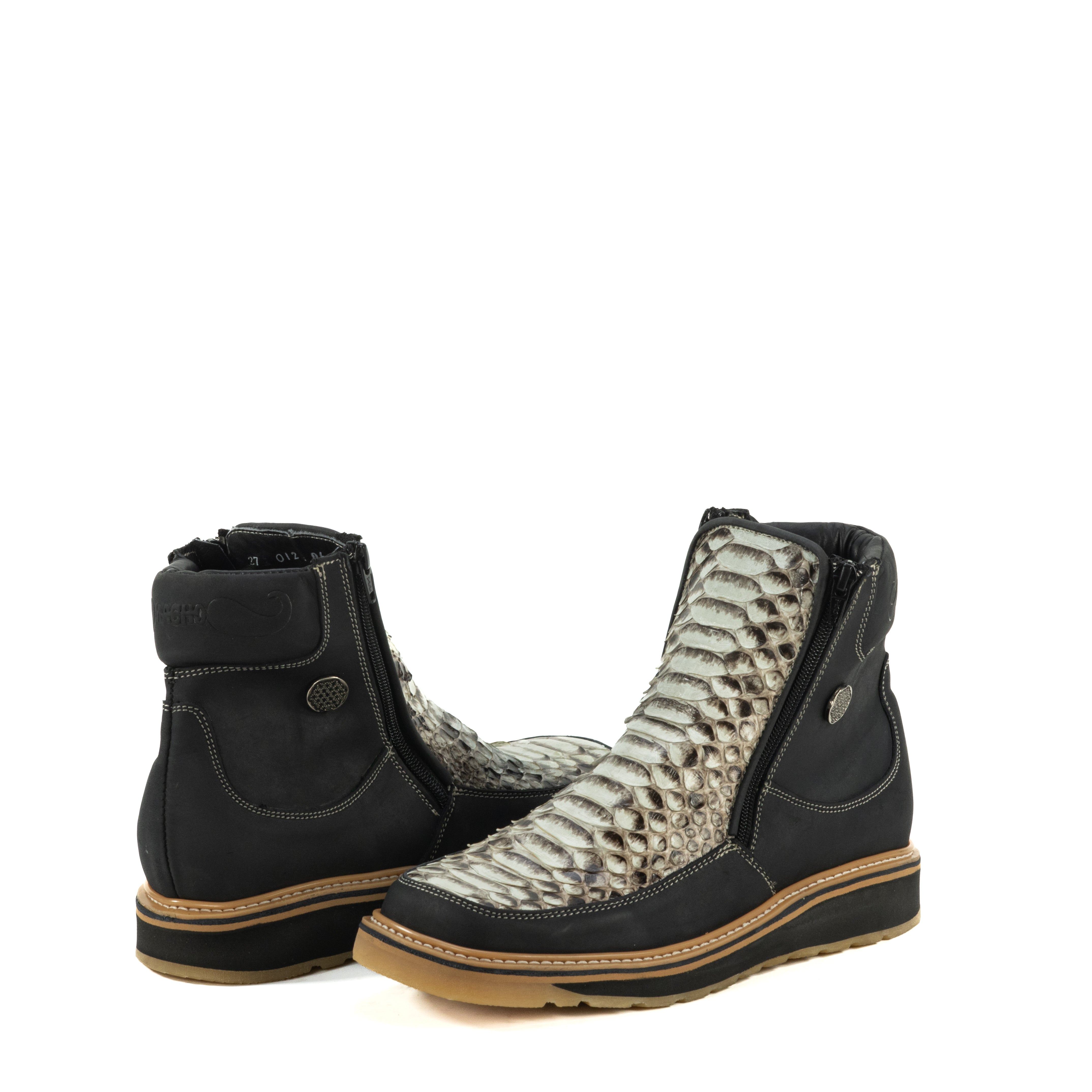 Botin Macho En Piel De Piton