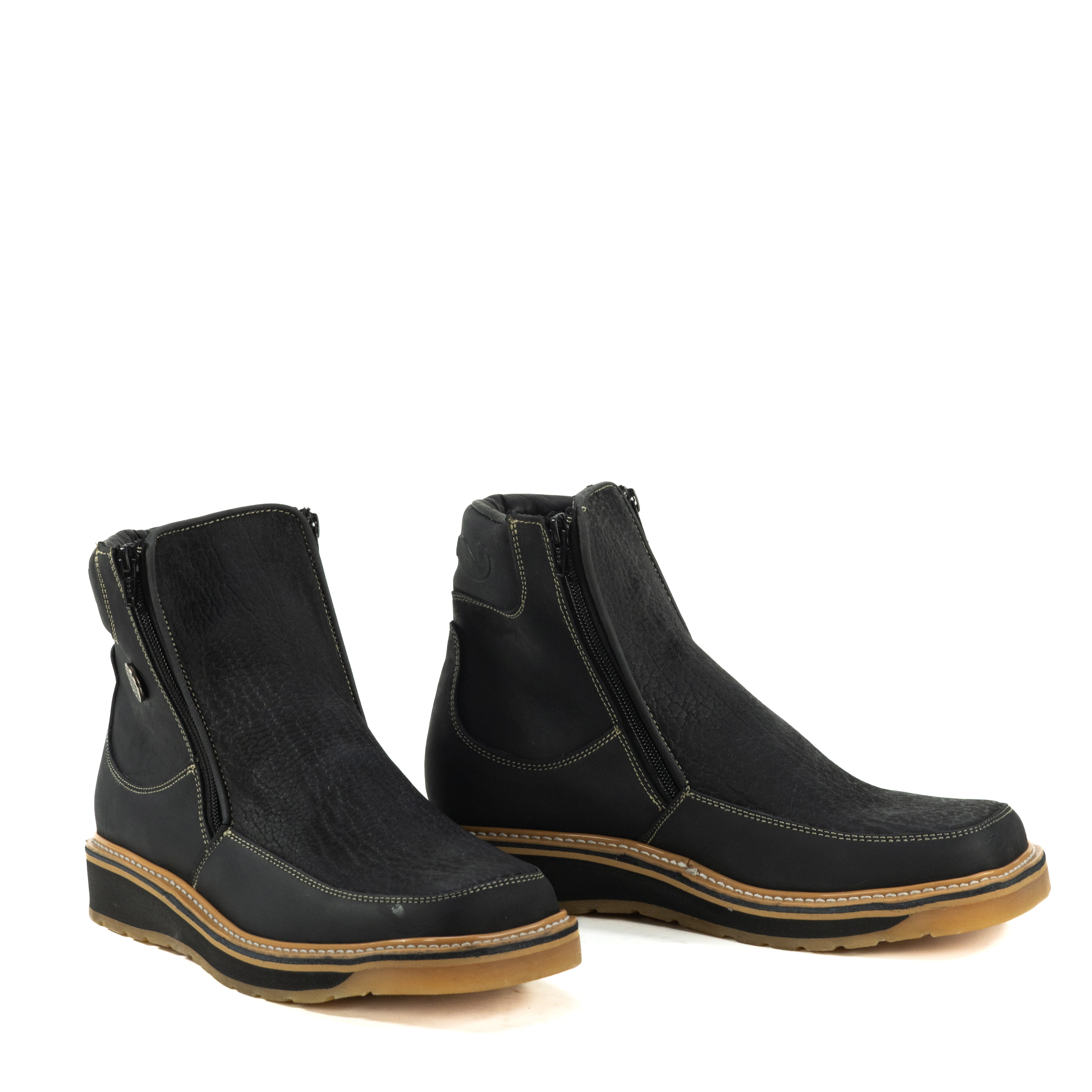 Botin Macho En Piel De Cuello De Toro