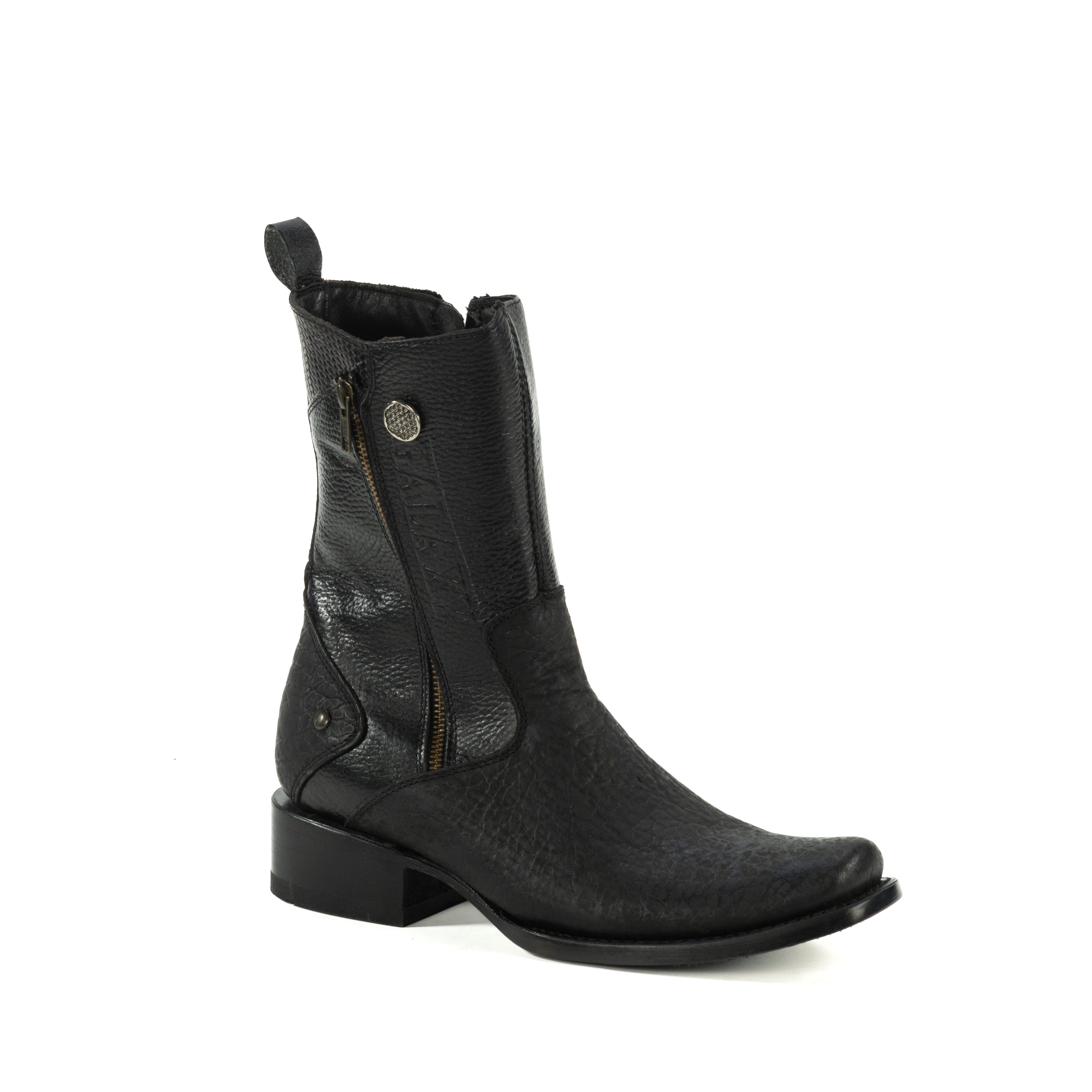 Botin Galaxy En Piel De Cuello De Toro