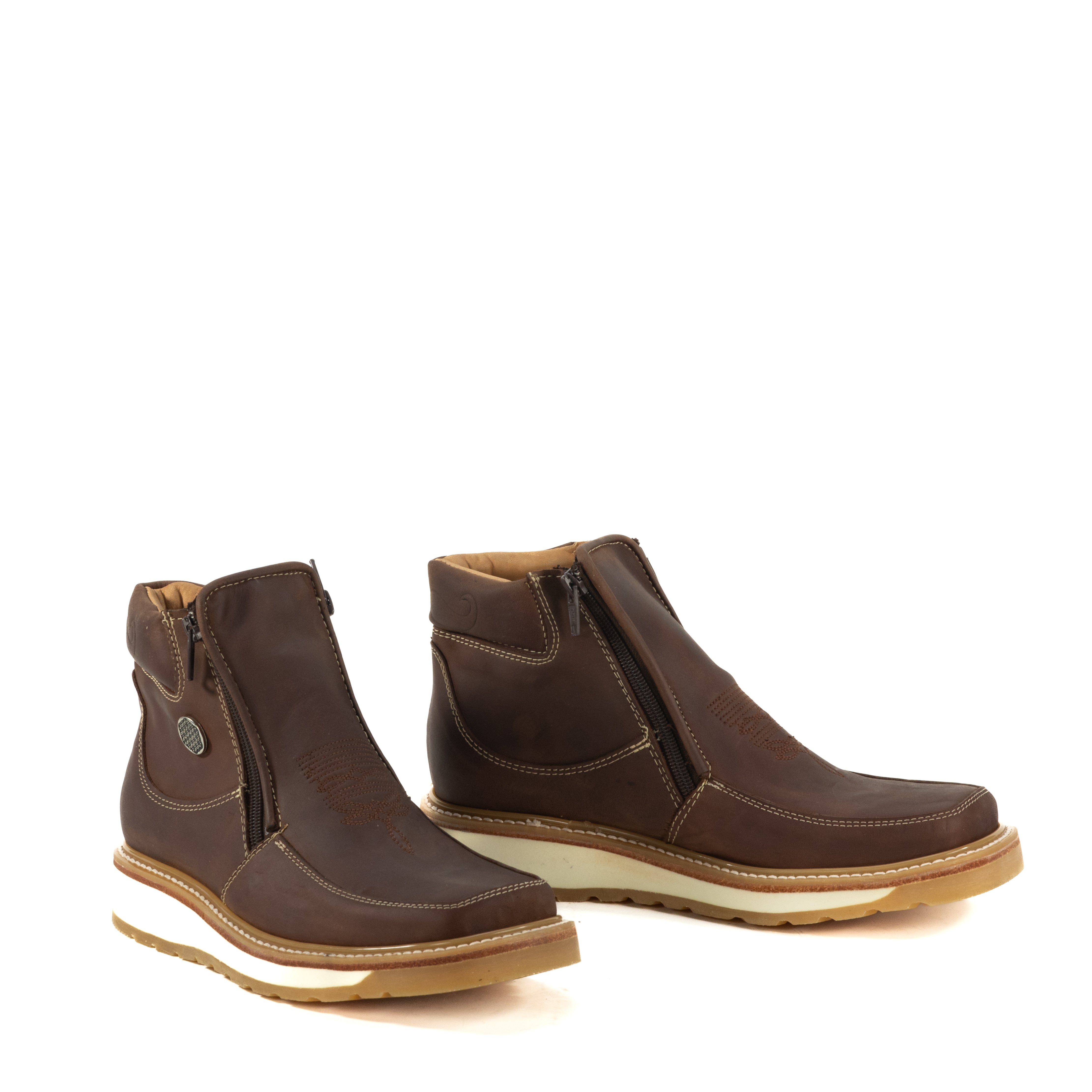 Botin Macho En Piel De Res