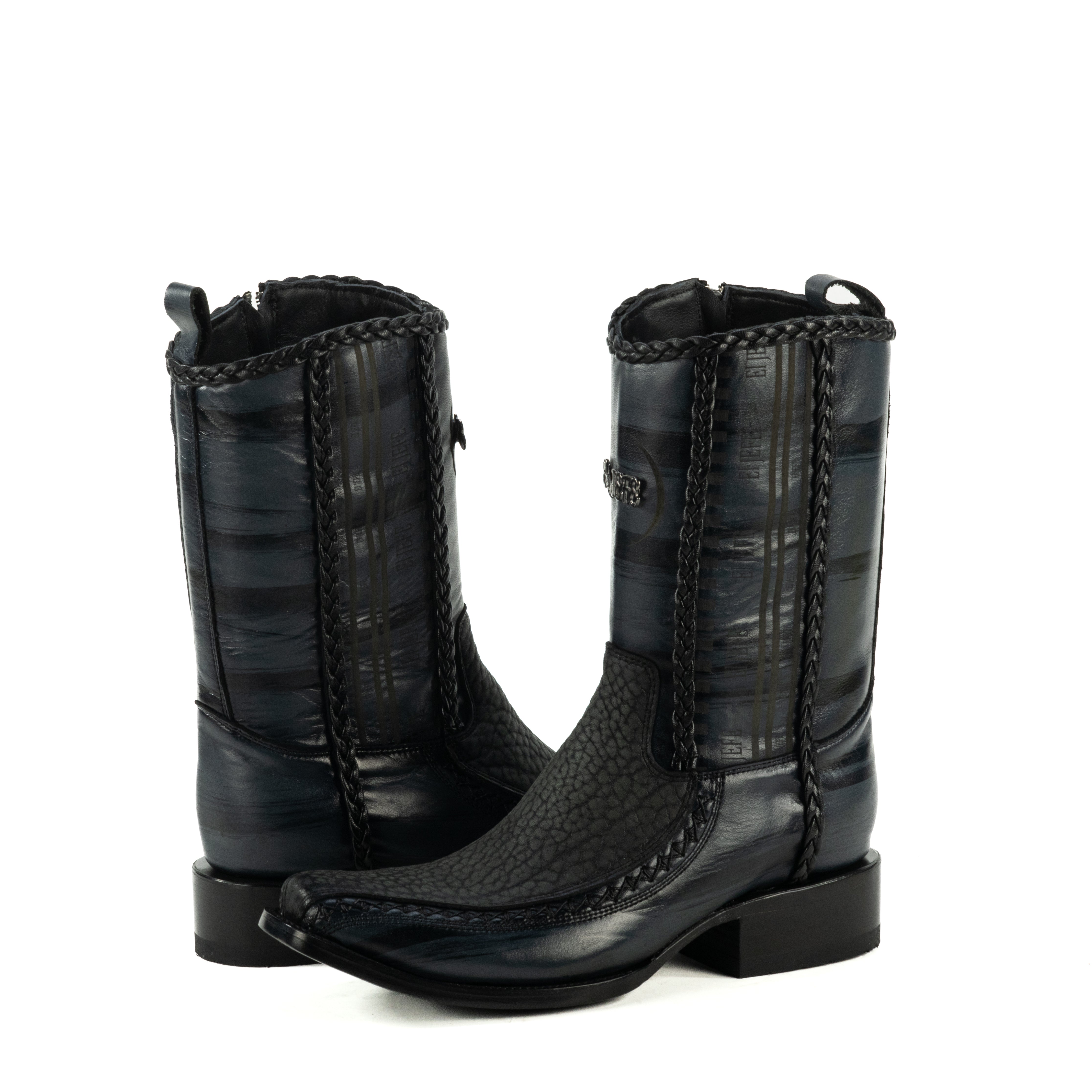 Botin Jefe En Piel De Cuello De Toro