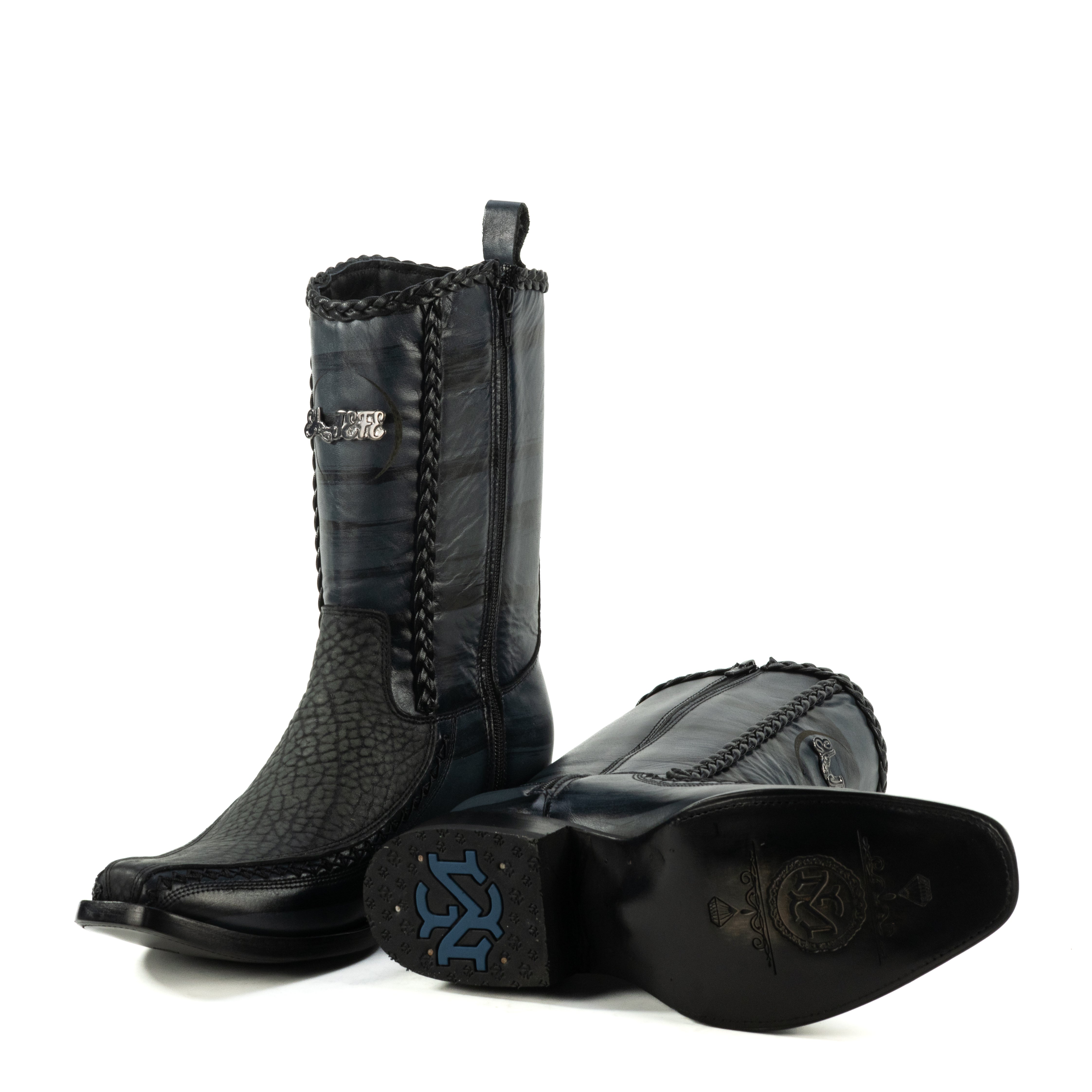 Botin Jefe En Piel De Cuello De Toro