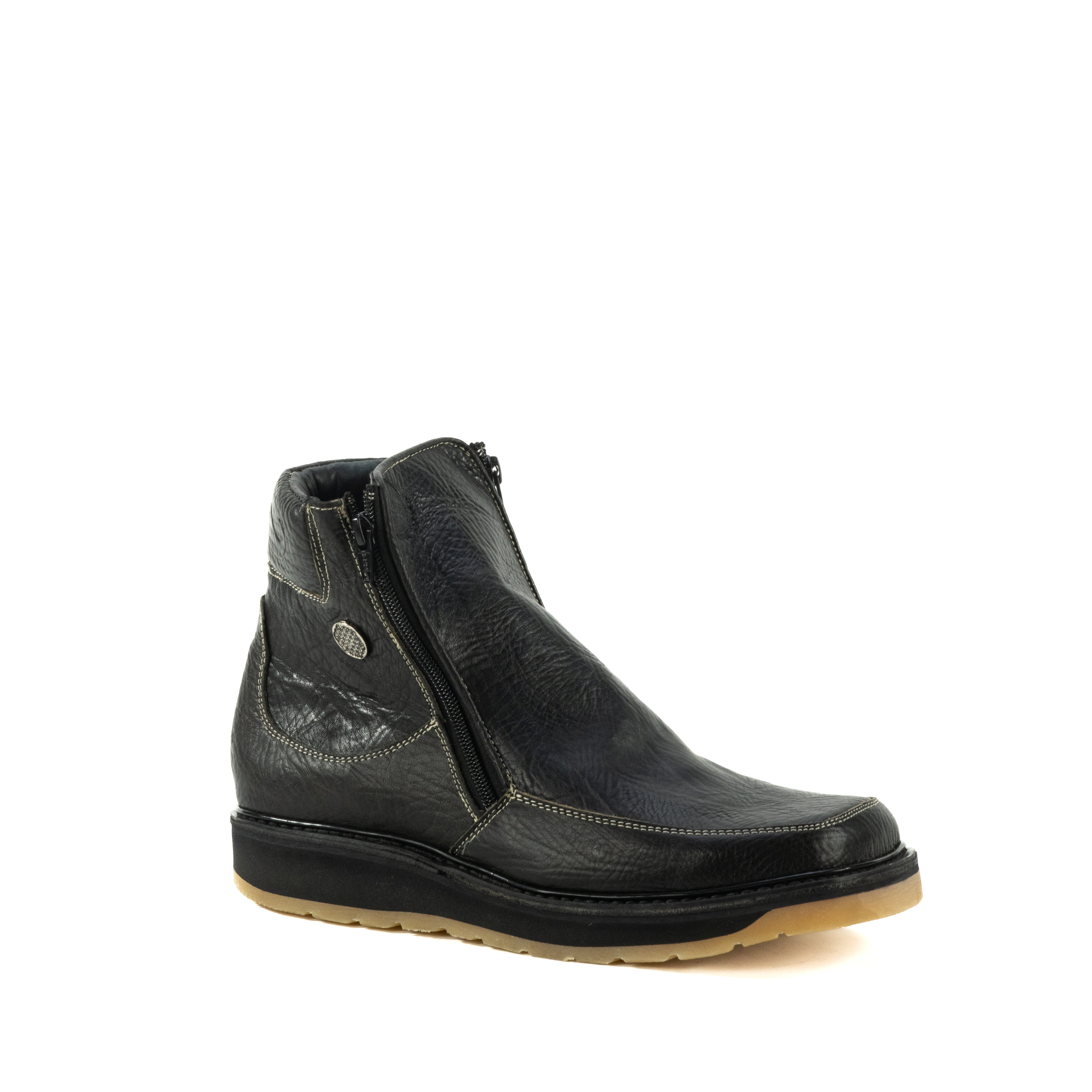 Botin Macho En Piel De Bufalo