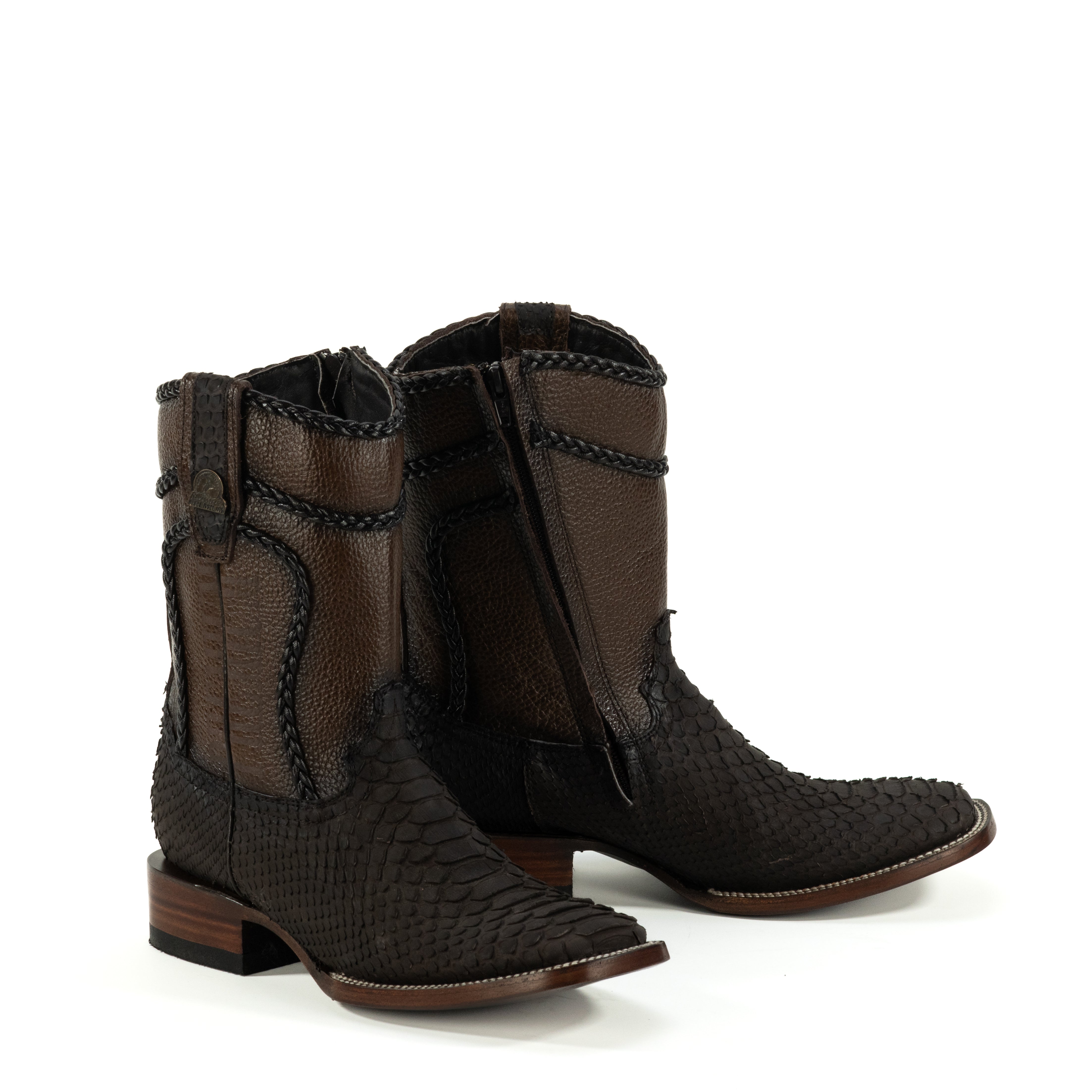 Botin Mauro En Piel De Piton