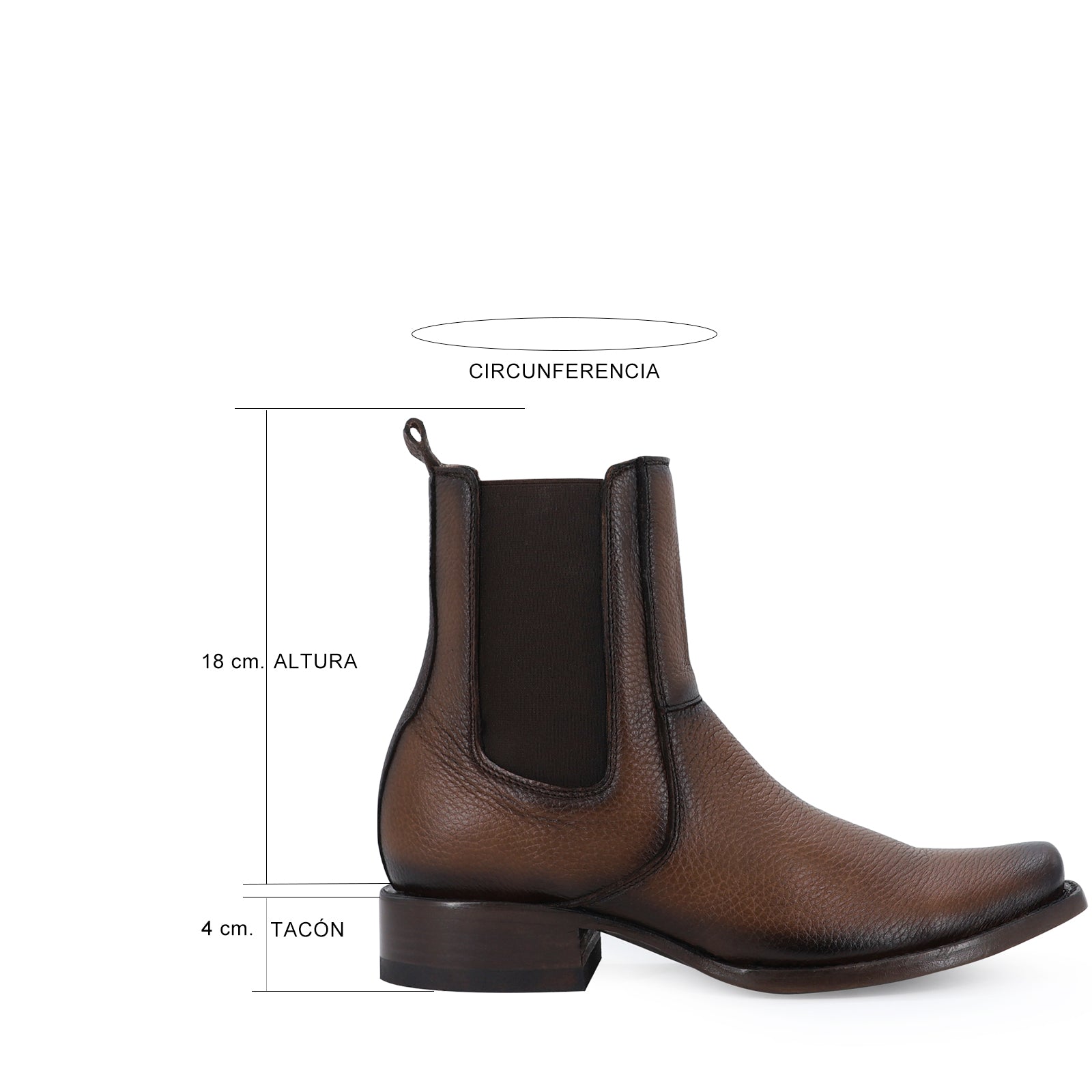 Botin Elegance Piel de Venado