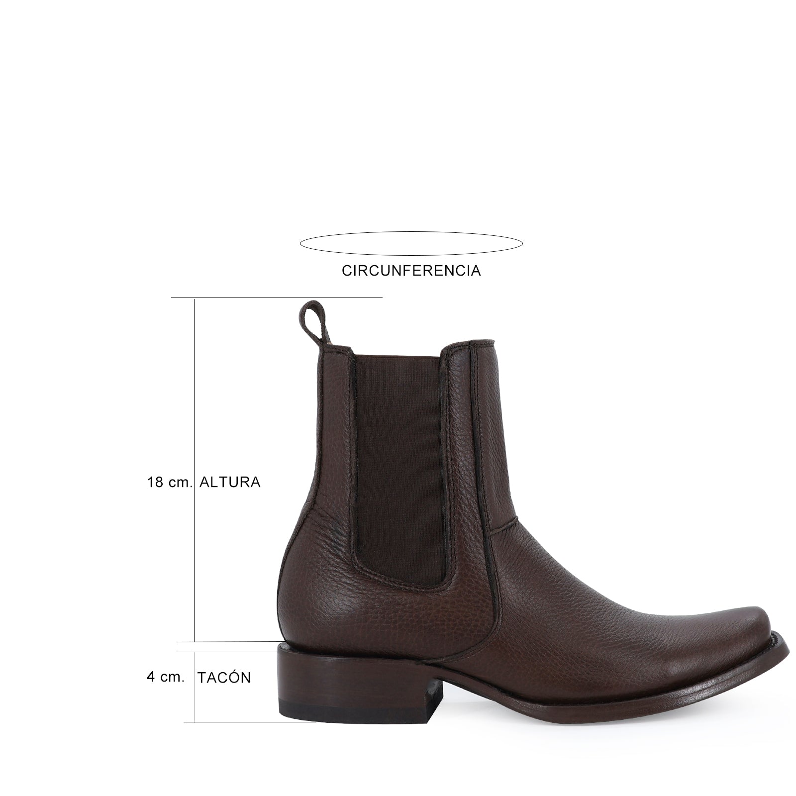 Botin Elegance Piel de Venado