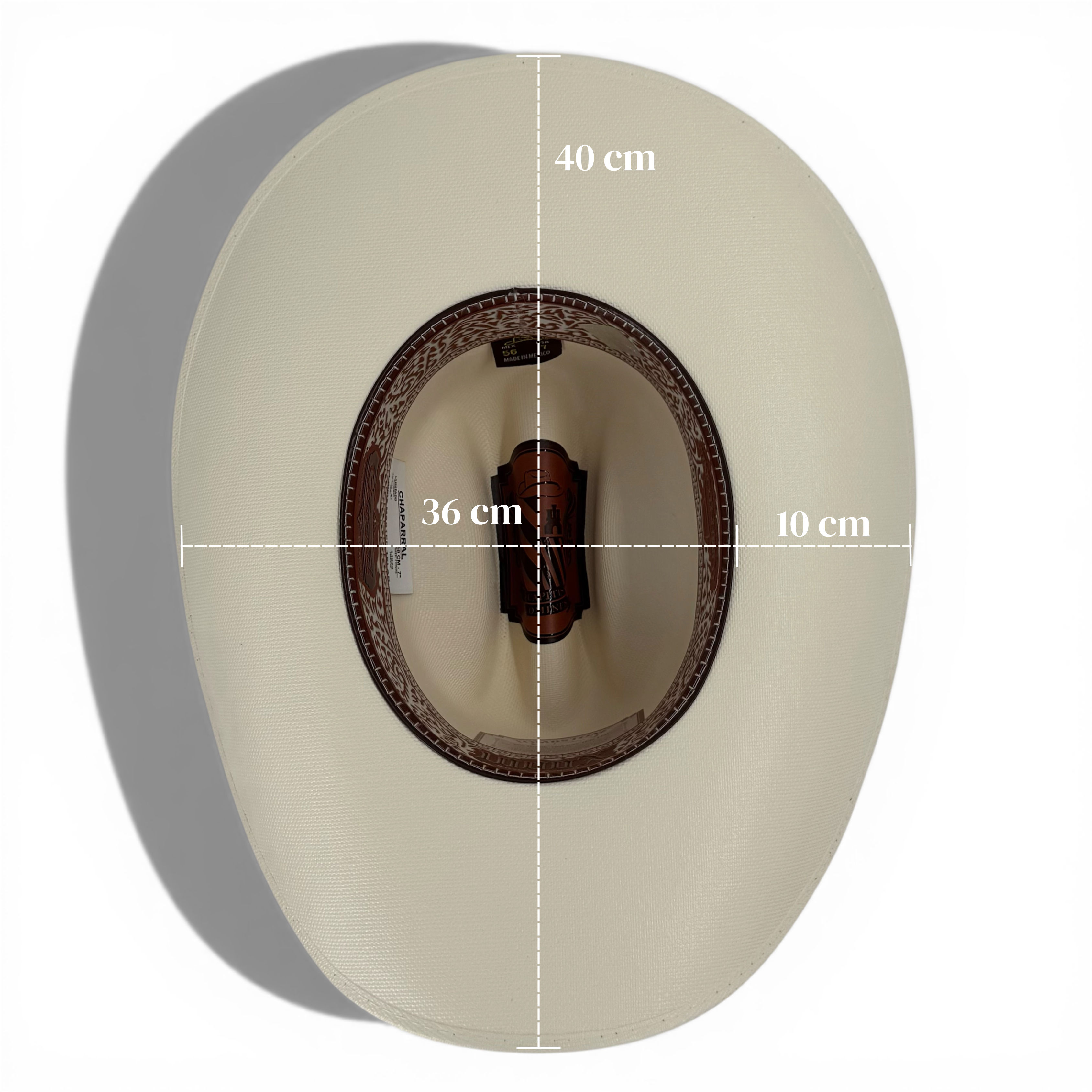 Sombrero Tombstone Horma Chaparral 1000X