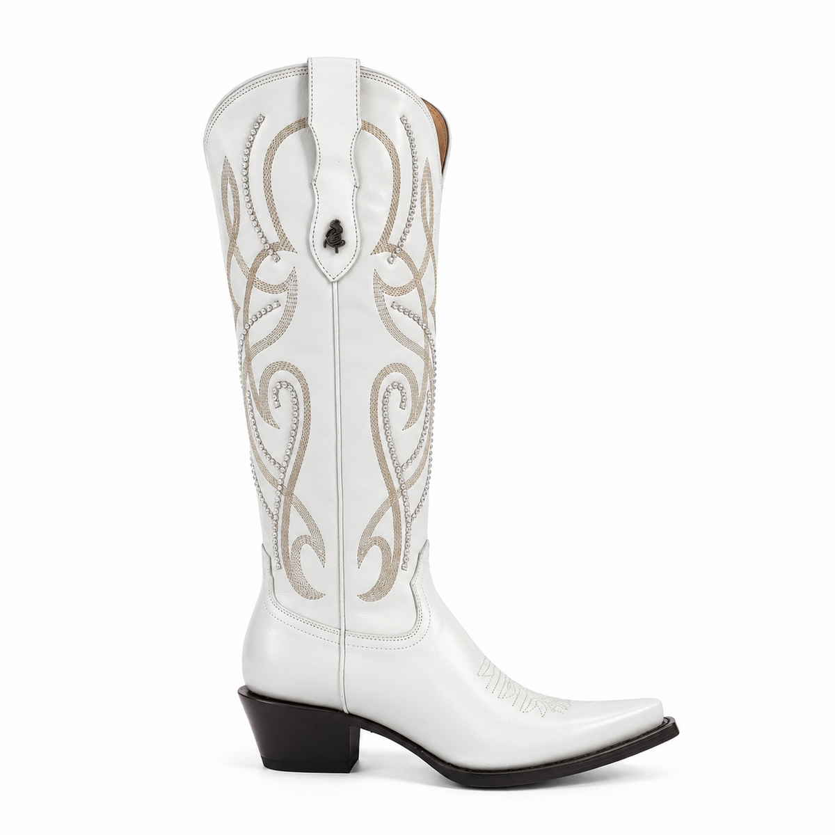 Bota vaquera para dama de piel res modelo paparazzi
