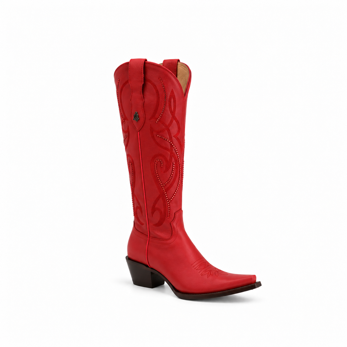 Bota vaquera para dama de piel res modelo paparazzi