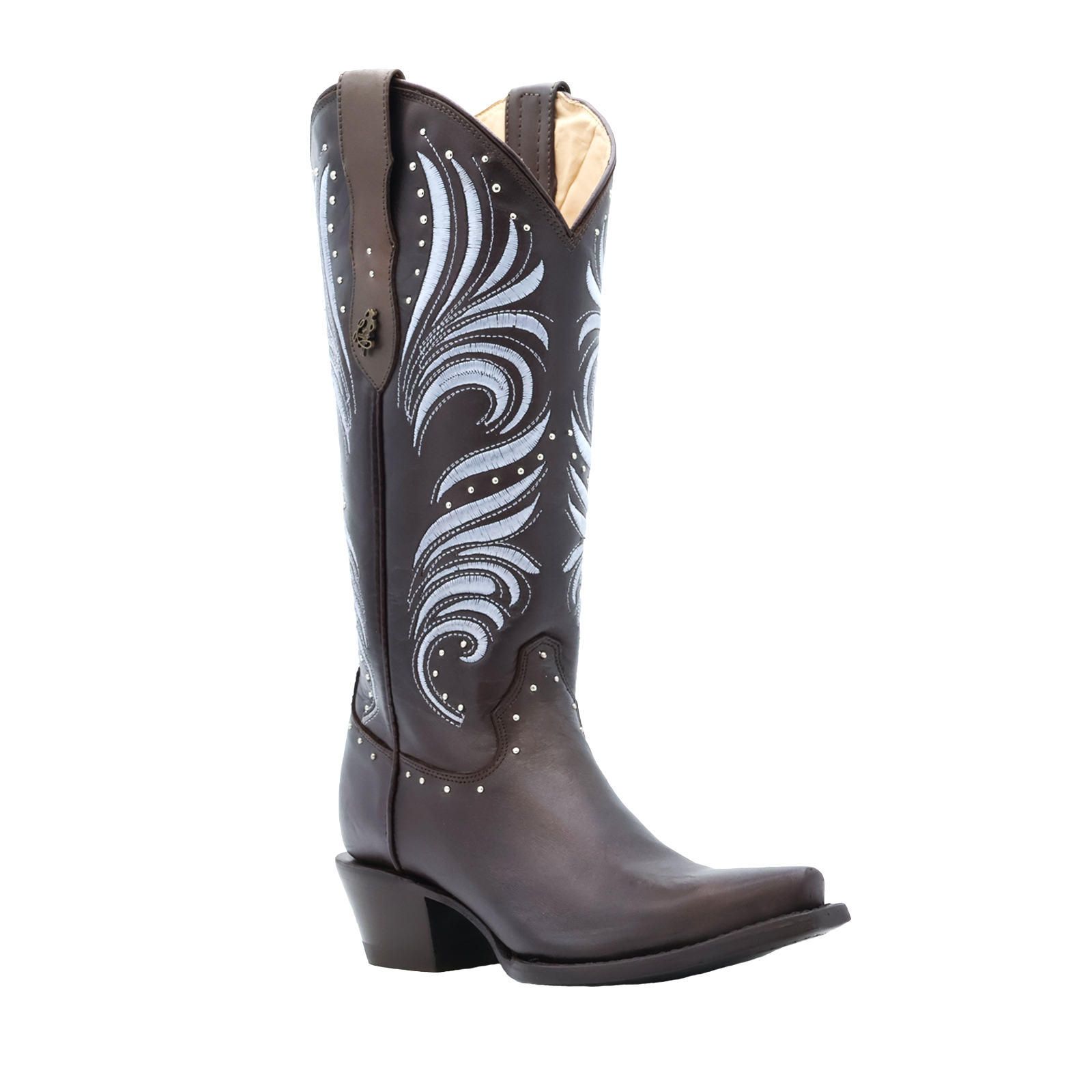 Bota vaquera para dama de piel modelo Selena