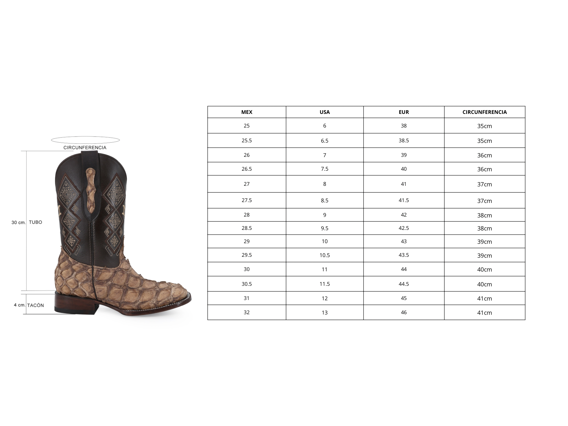 Bota Vaquera Bulldog Pescado Nobuck Cafe